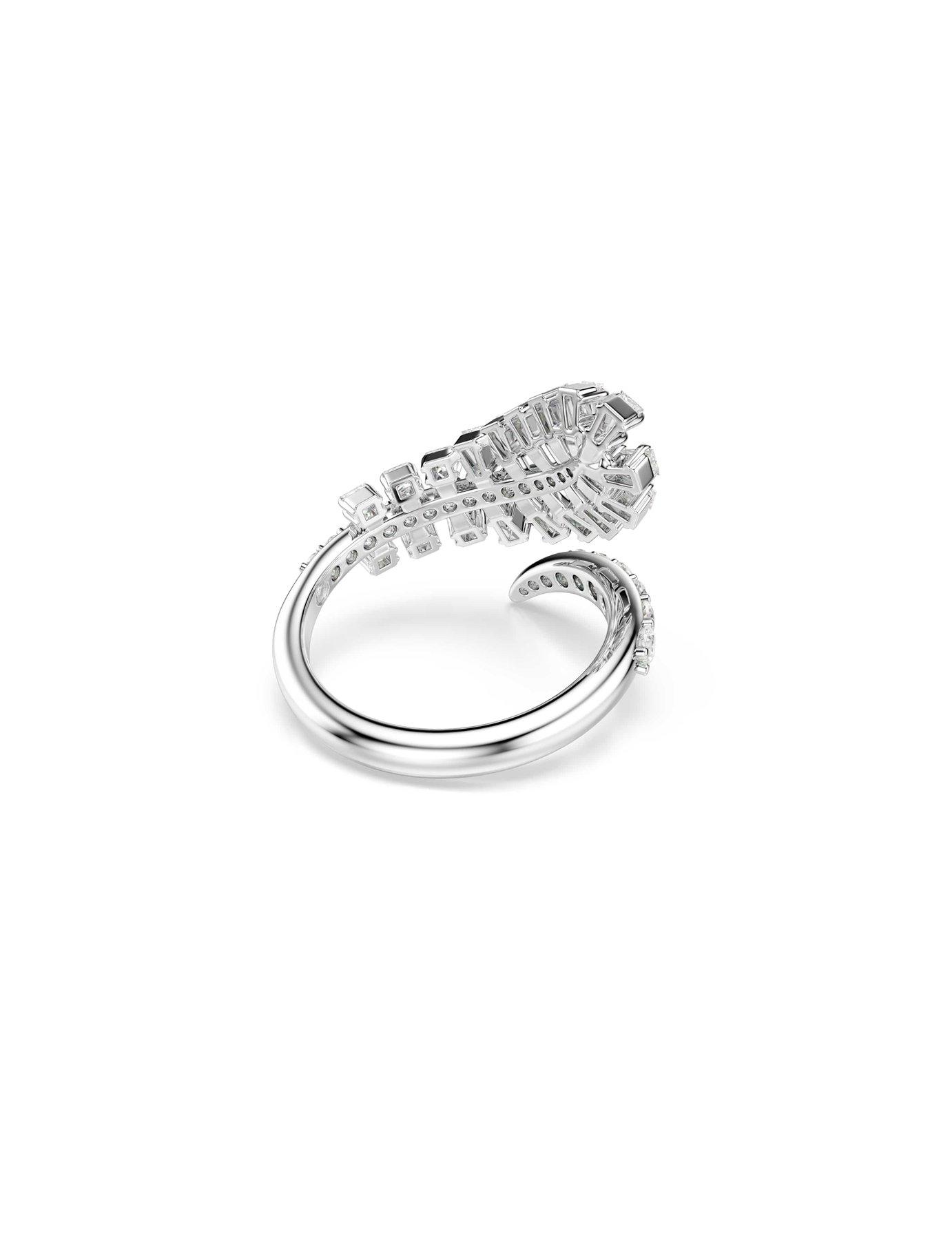 Image 5 of 5 of Swarovski Vienna Open Ring - Silver