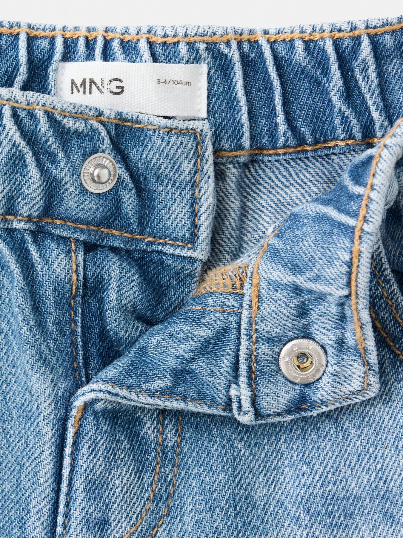 Image 5 of 5 of Mango Younger Boys Thiago Jeans - Blue