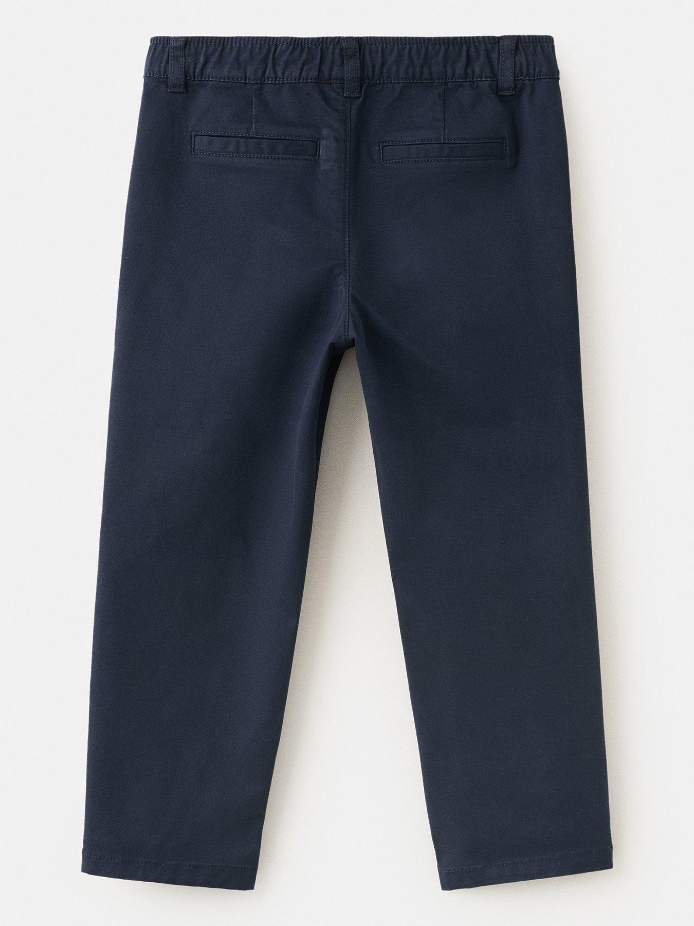 Image 2 of 4 of Mango Younger Boys Chinos - Navy