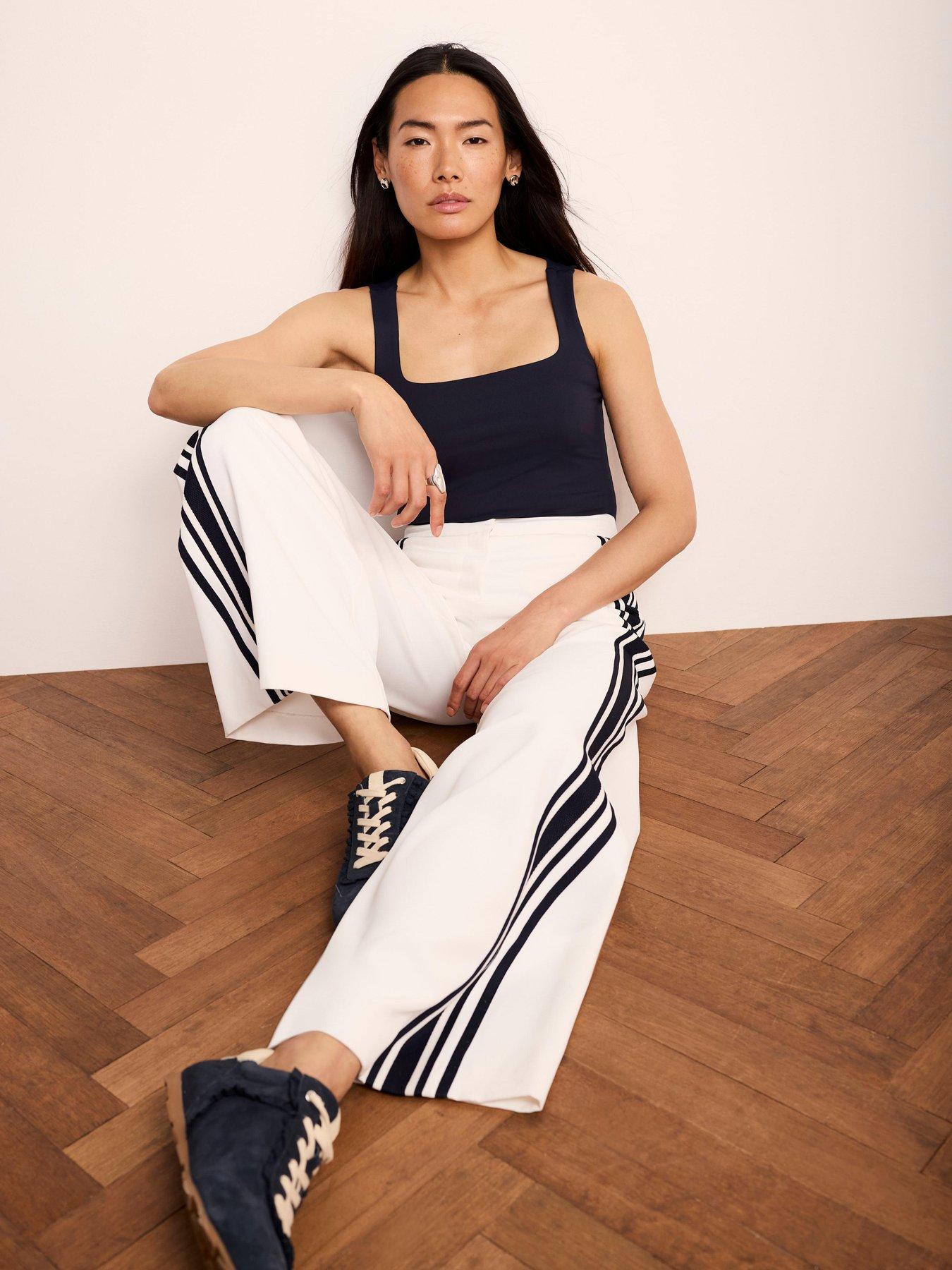 Image 4 of 6 of Mint Velvet Navy Layering Square Vest