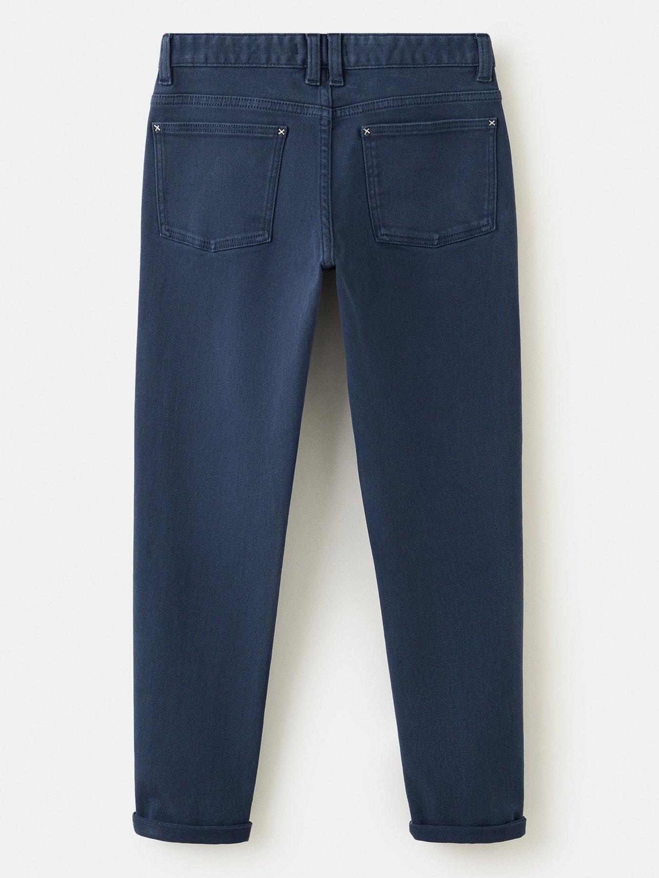 Image 2 of 4 of Mango Boys Straight Leg Jeans - Navy