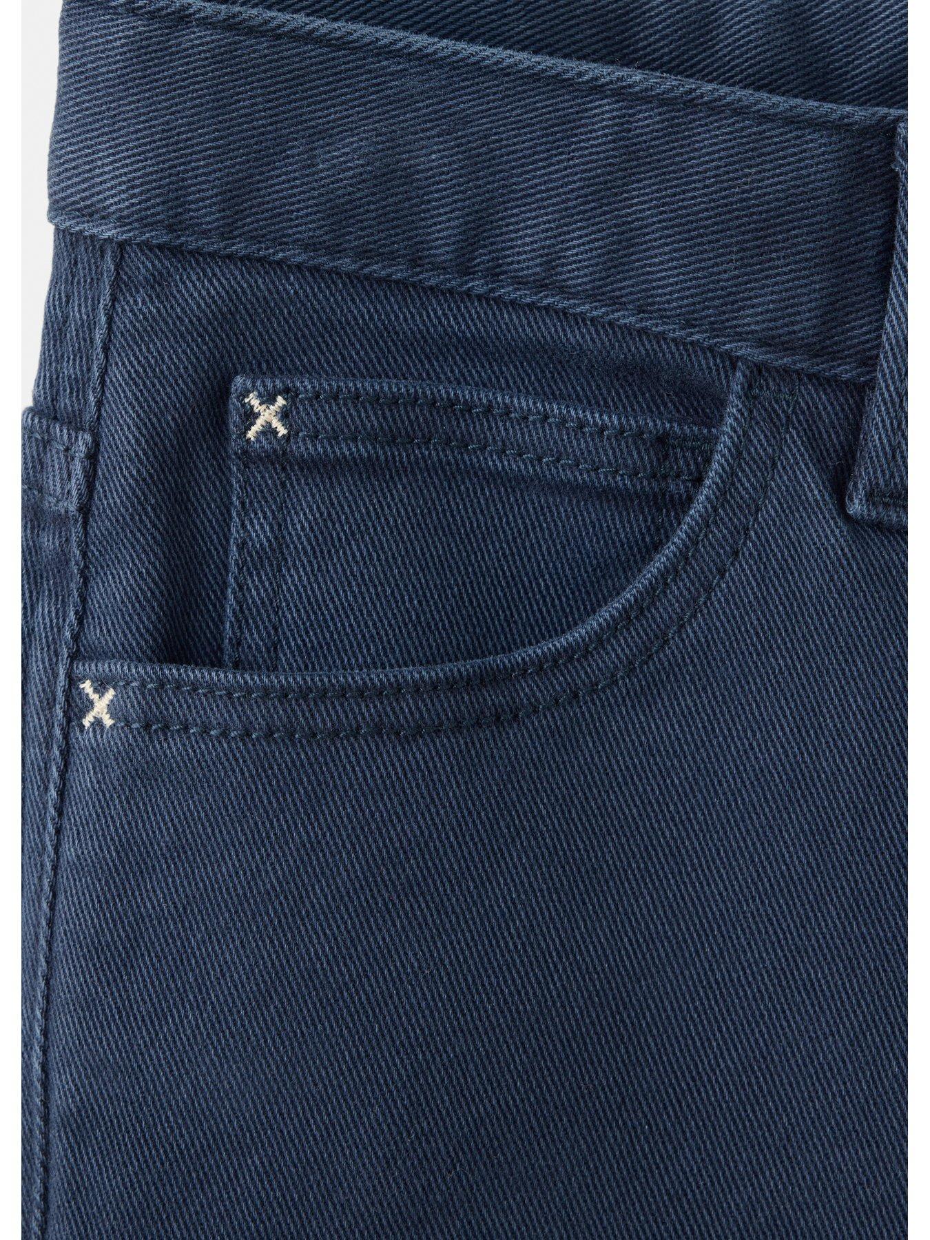 Image 3 of 4 of Mango Boys Straight Leg Jeans - Navy