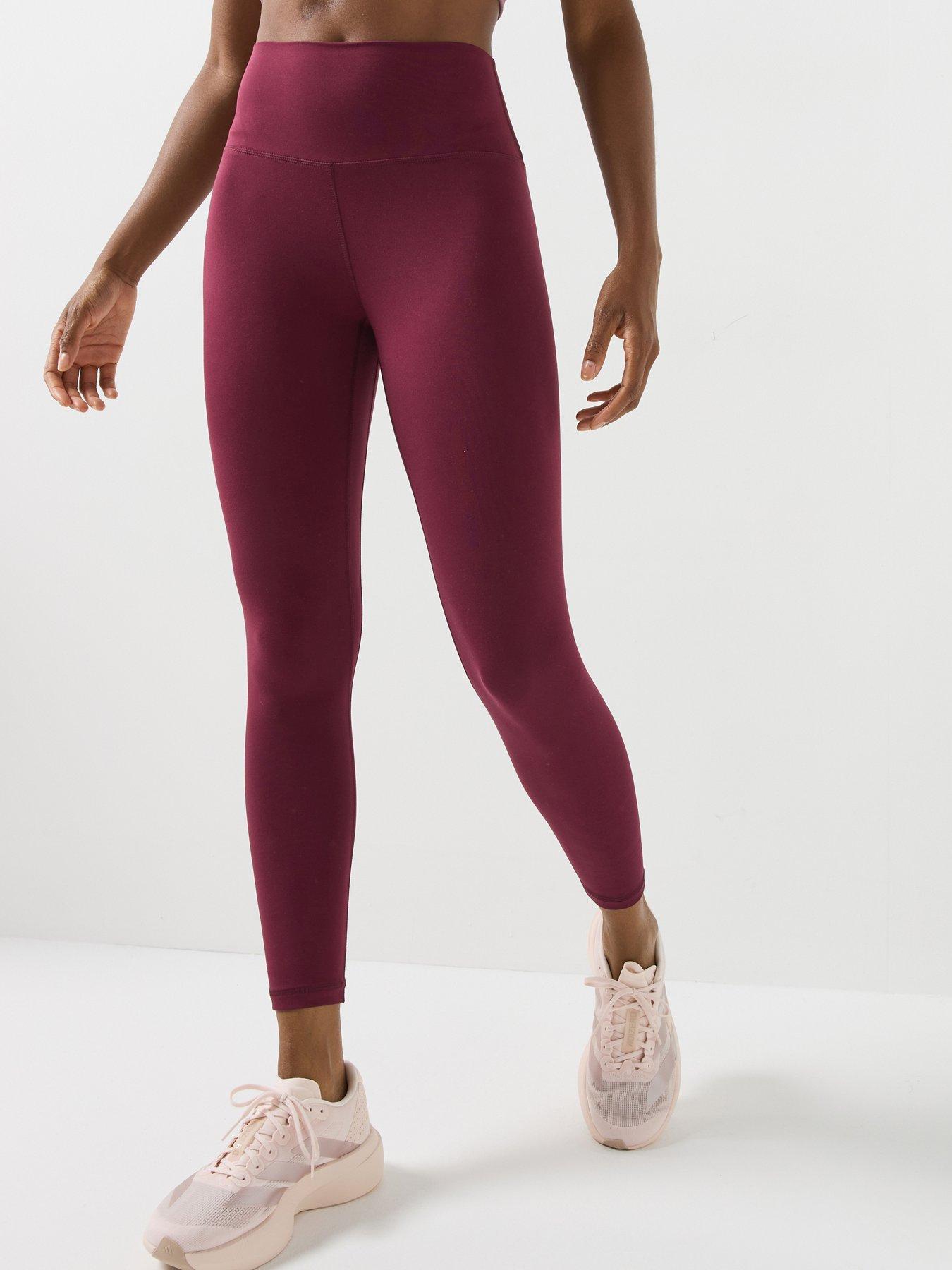 Image 1 of 5 of Gym + Coffee Womens Training Day Kind 7/8 Legging - Cherry