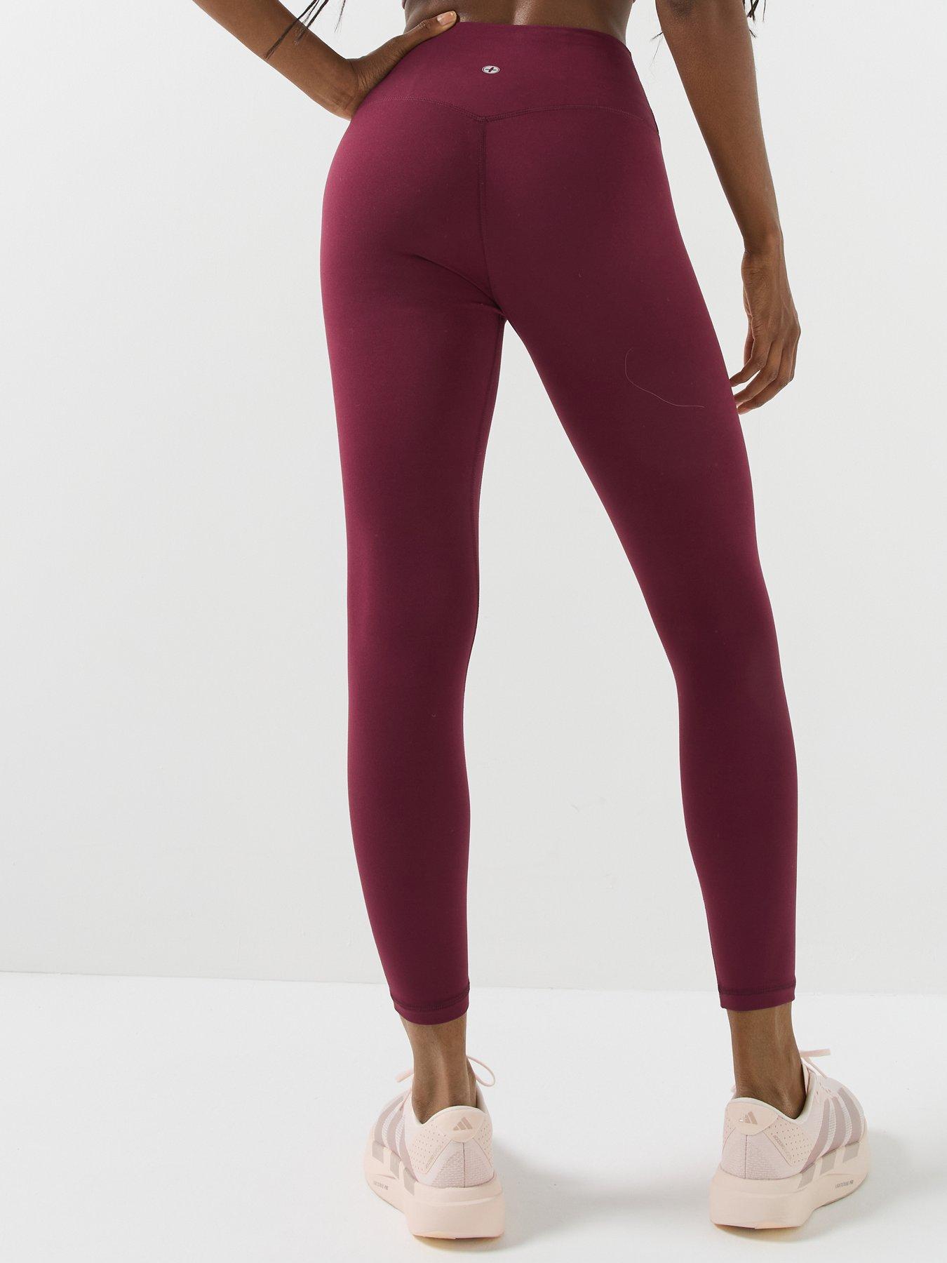 Image 2 of 5 of Gym + Coffee Womens Training Day Kind 7/8 Legging - Cherry