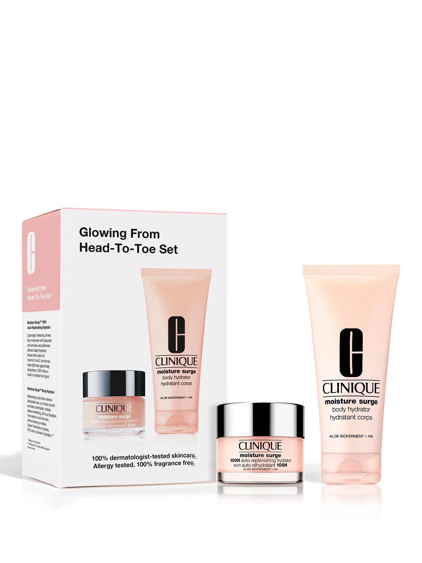 Image 1 of 5 of Clinique Glowing From Head to Toe Gift Set (Worth &pound;71)