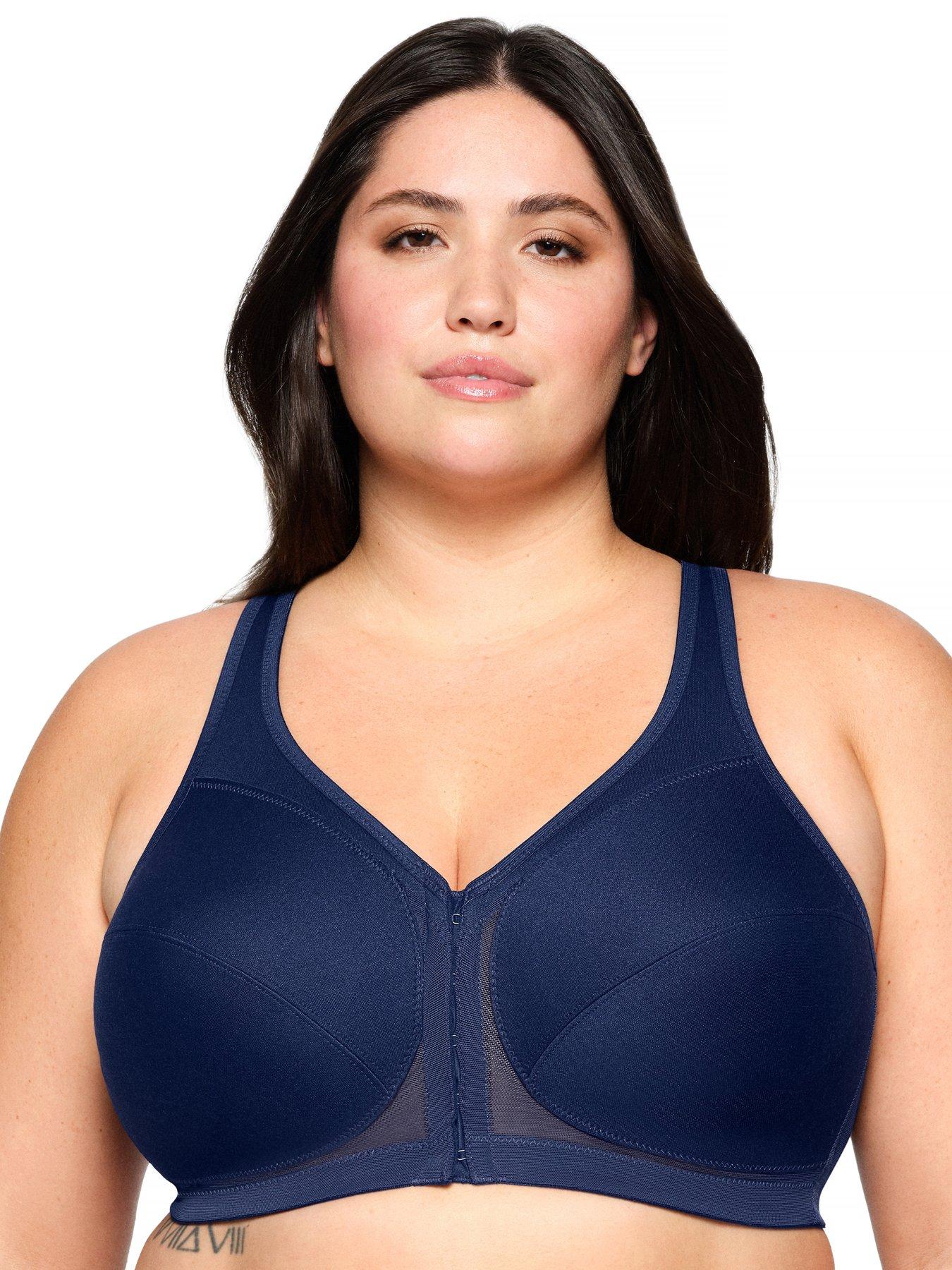 Glamorise 1265 Magic Lift Bra - Blue
