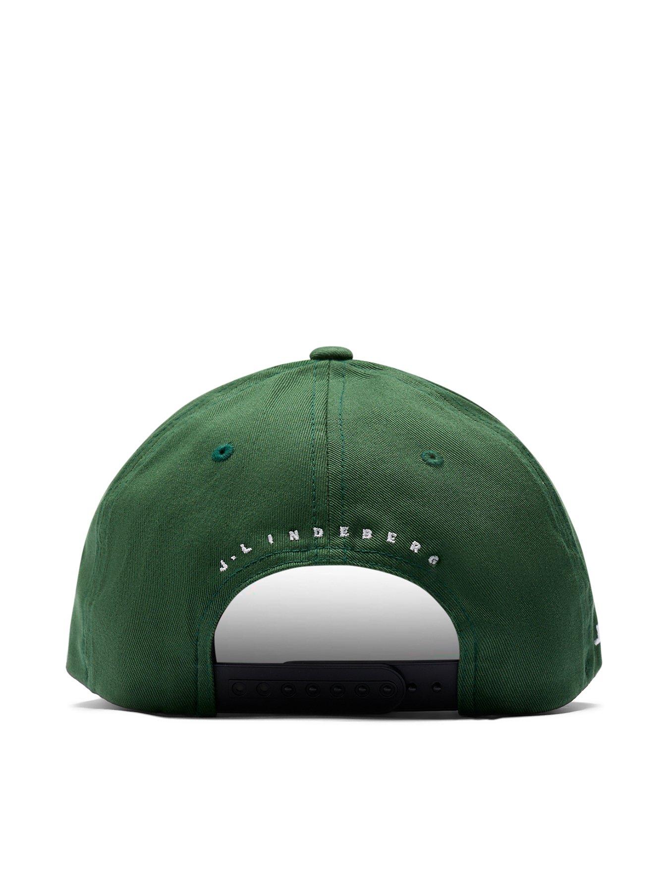 Image 2 of 3 of J LINDEBERG Mens Golf Heath Cap - Green