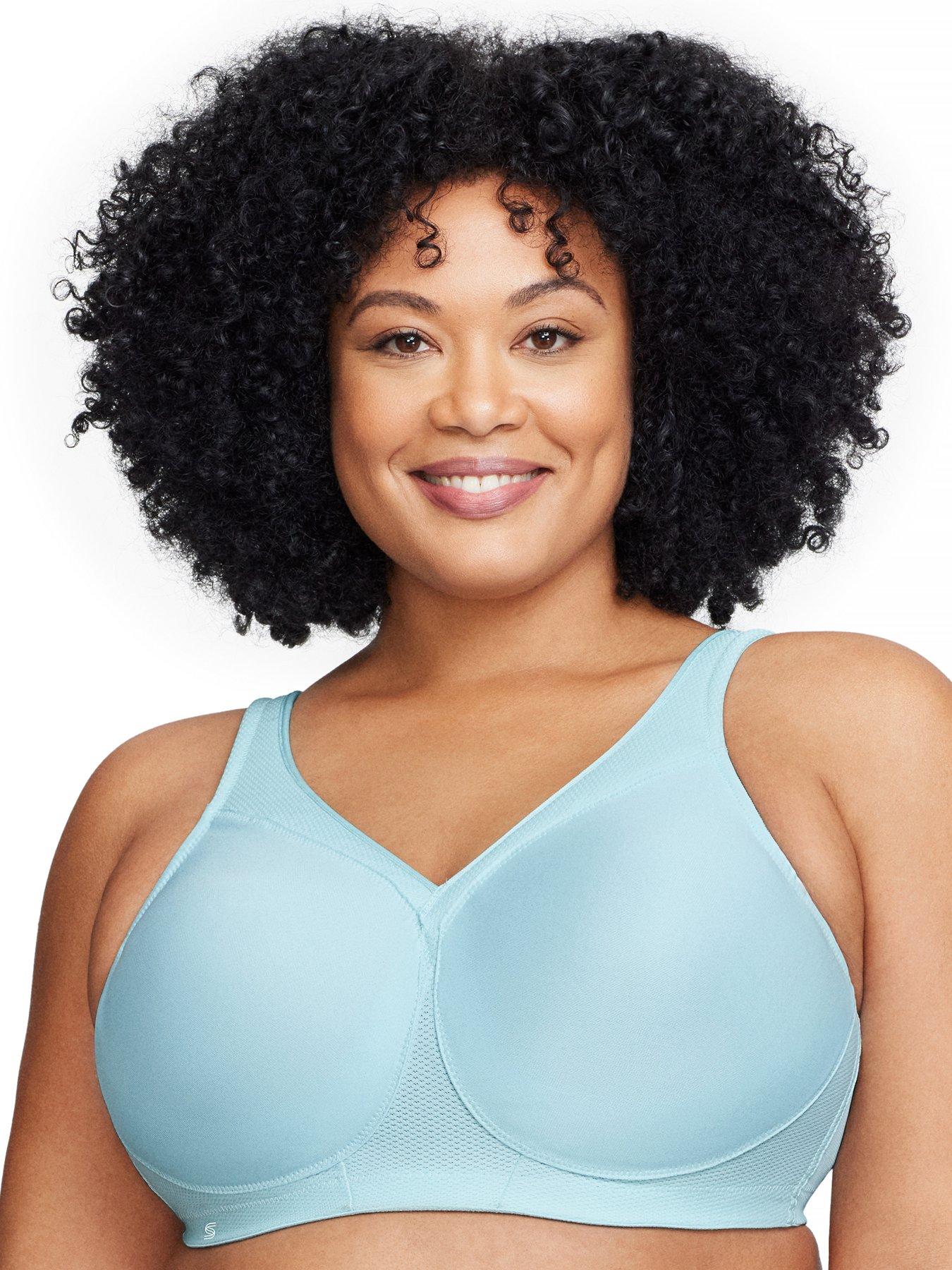 Glamorise 1006 Sport Bra (second Sizes) - Frosted Aqua