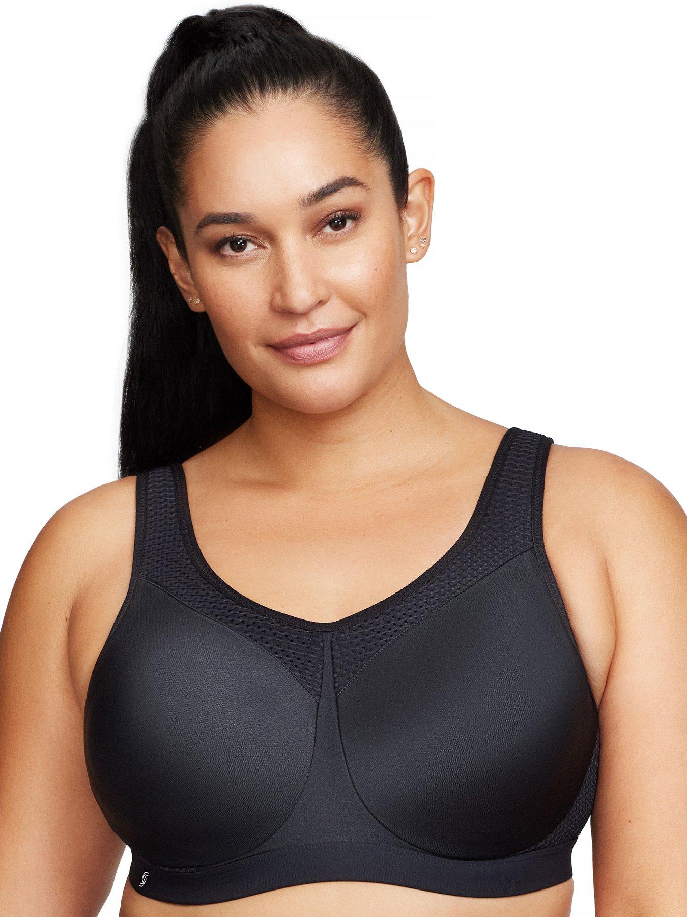 Glamorise 9066 Sport Bra (second Sizes) - Black