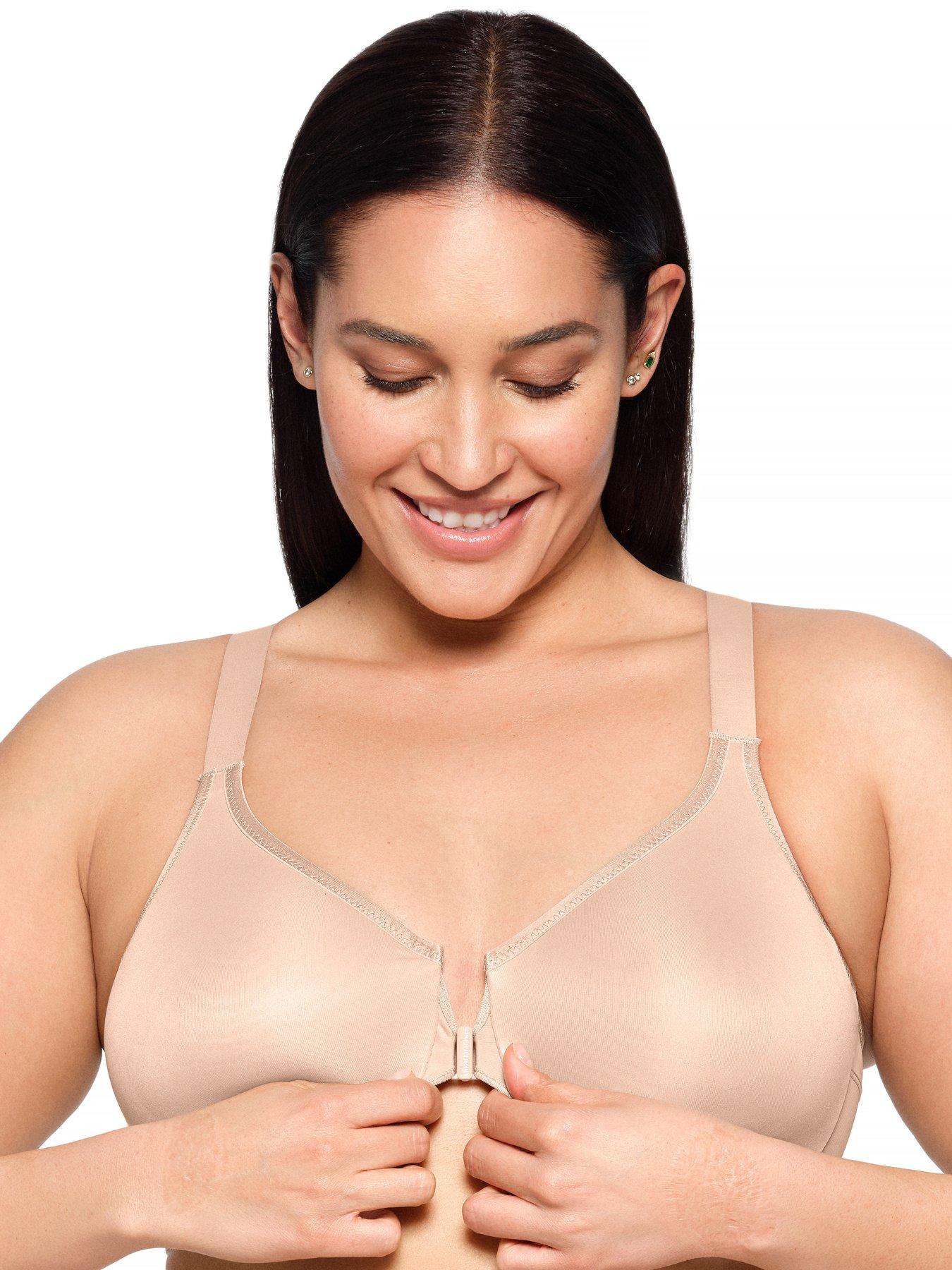 Image 3 of 6 of Glamorise 9265 Wonder Wire Bra - Cafe