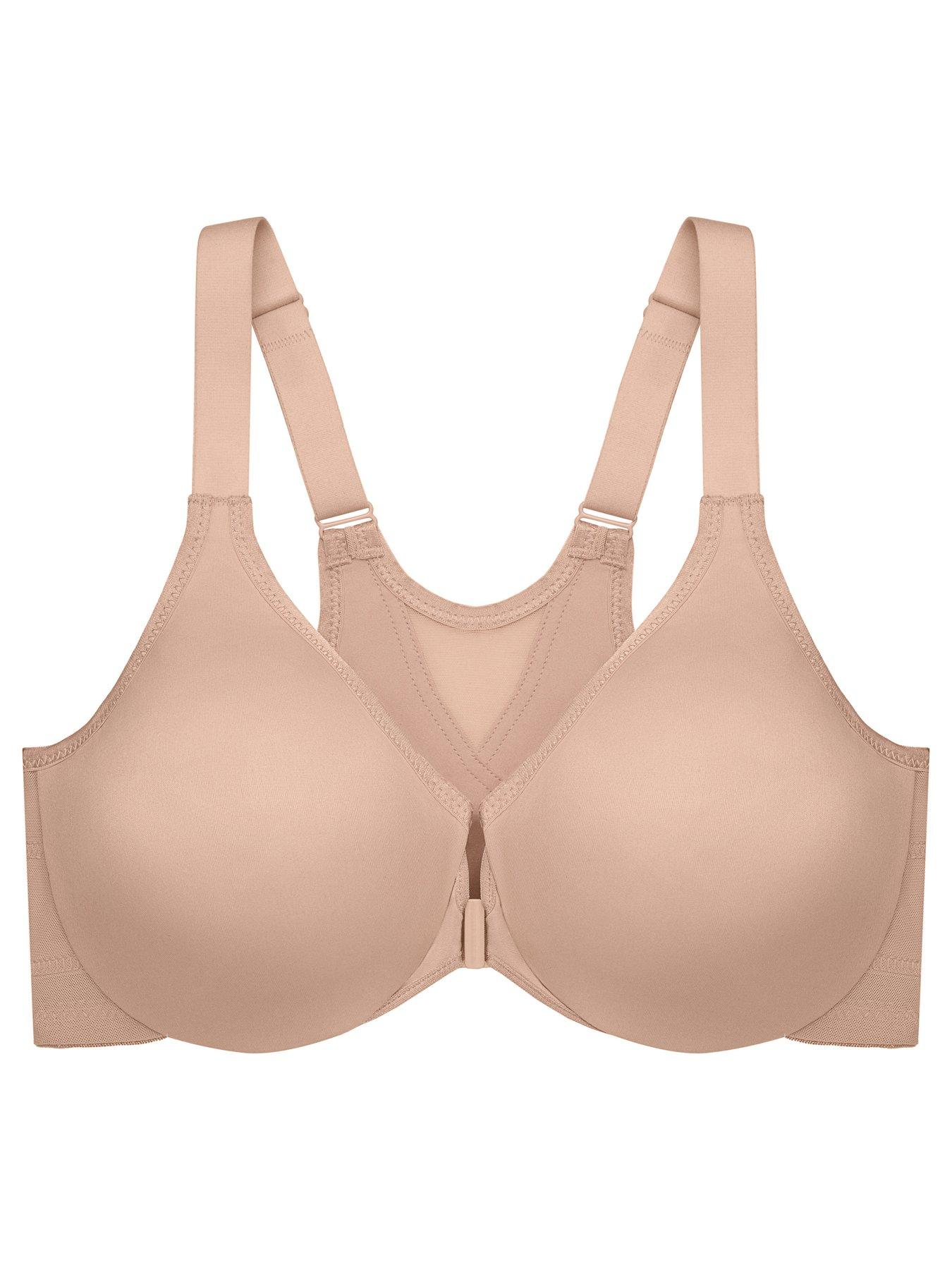 Image 4 of 6 of Glamorise 9265 Wonder Wire Bra - Cafe