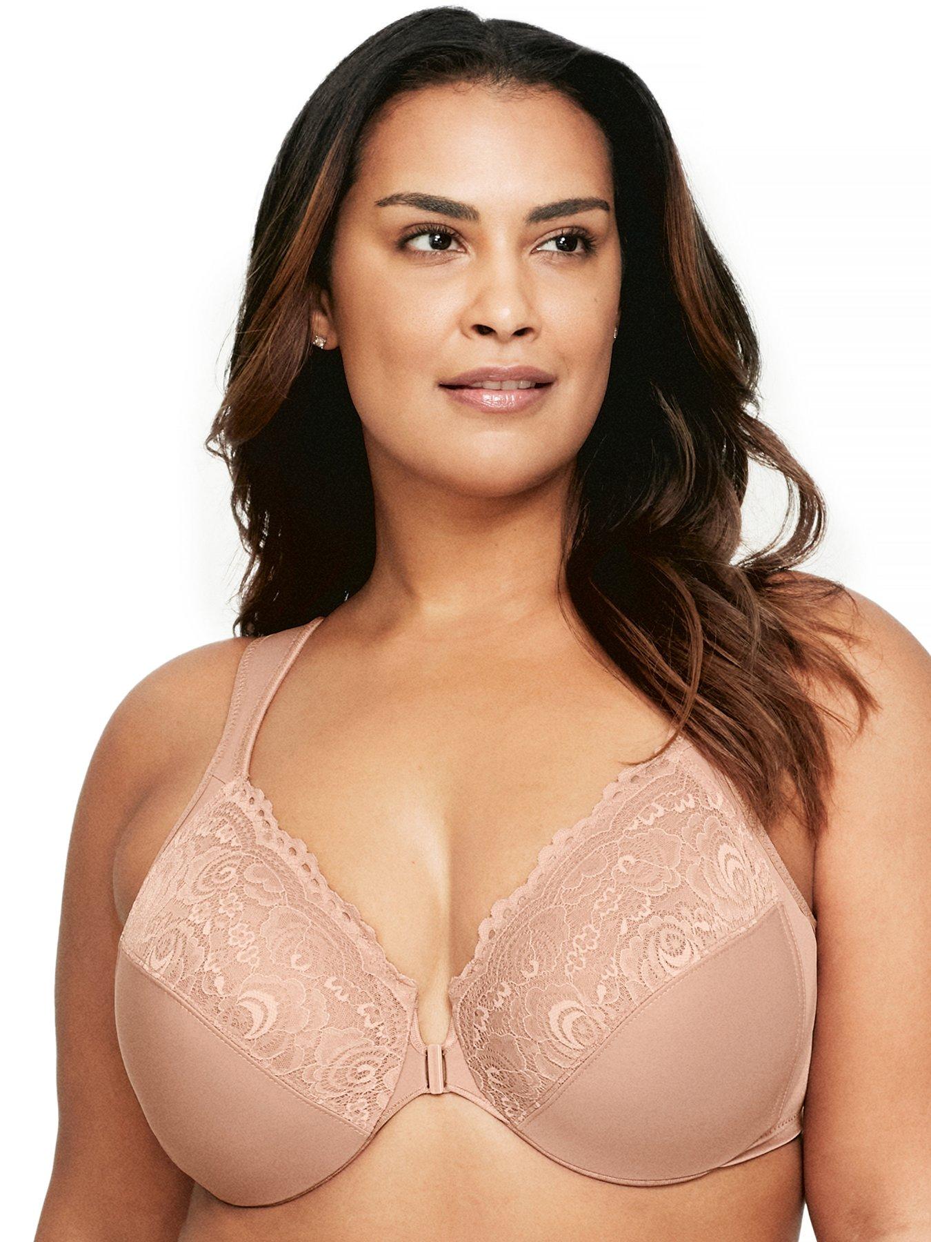 Glamorise 1245 Wonder Wire Bra (second Sizes) - Cappuccino