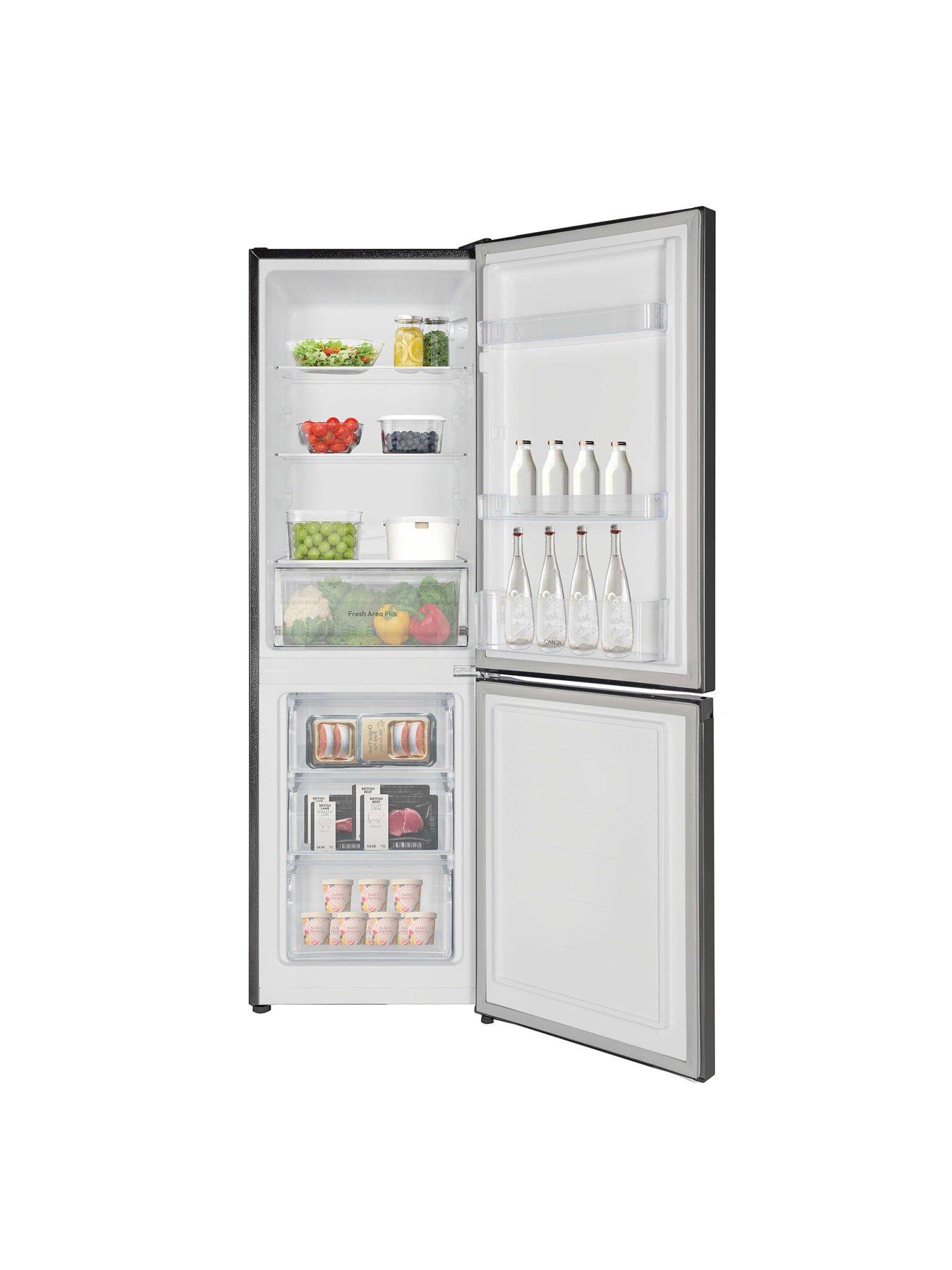 Image 2 of 7 of Candy CCG1L314EBK -144cm Small Fridge Freezer - Low Frost - Black