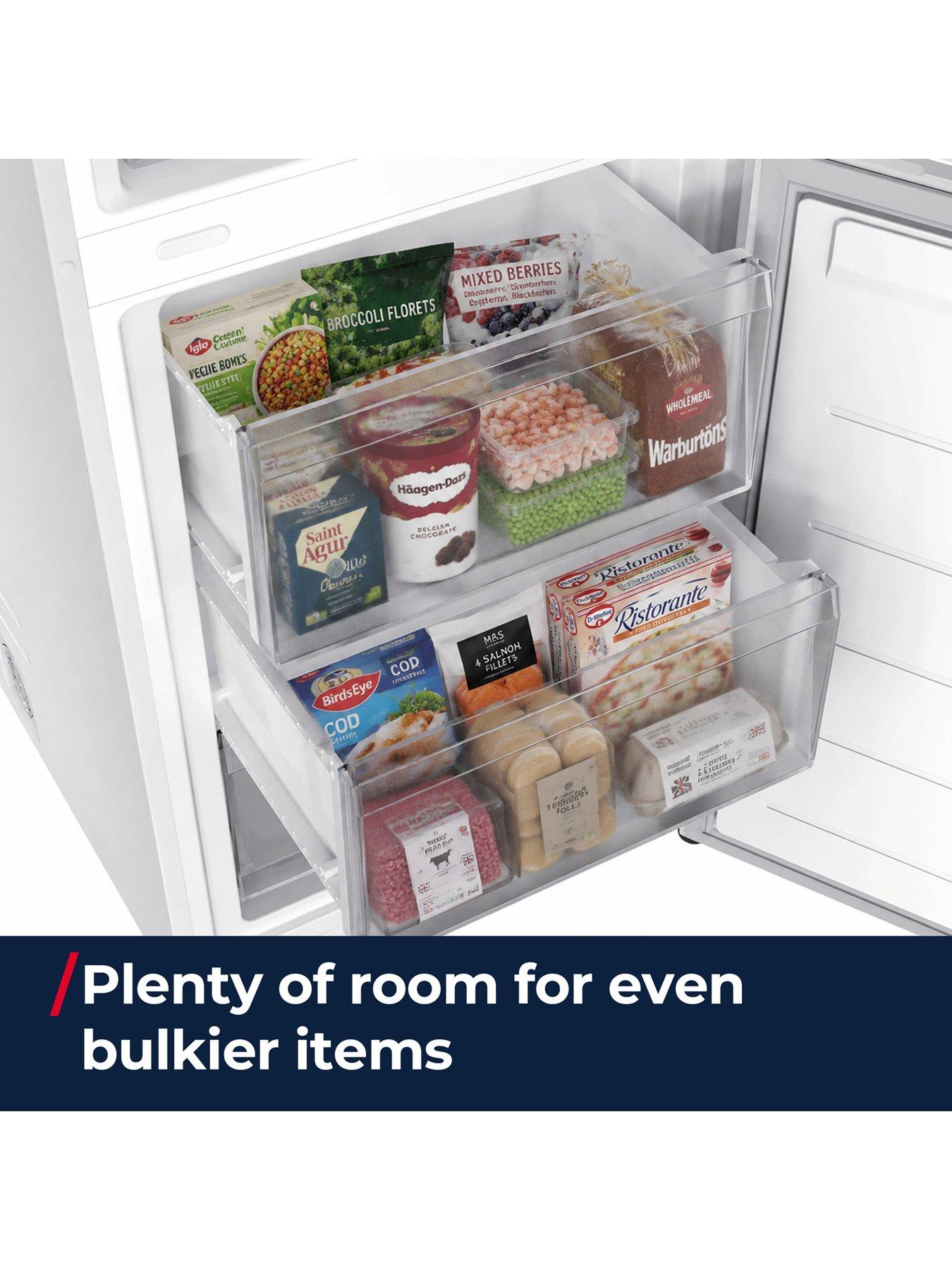 Image 6 of 7 of Hoover HONCQ2T6S18DWK 60cm D-Rated Fridge Freezer - White
