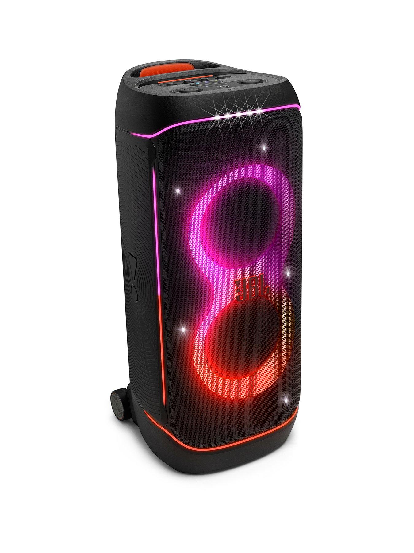 Image 1 of 7 of JBL Partybox 720, Powerful 800W Party Speaker on wheels with extended light show, IPX4, Auracast and battery (not incl.) prepared (EU/UK plug)