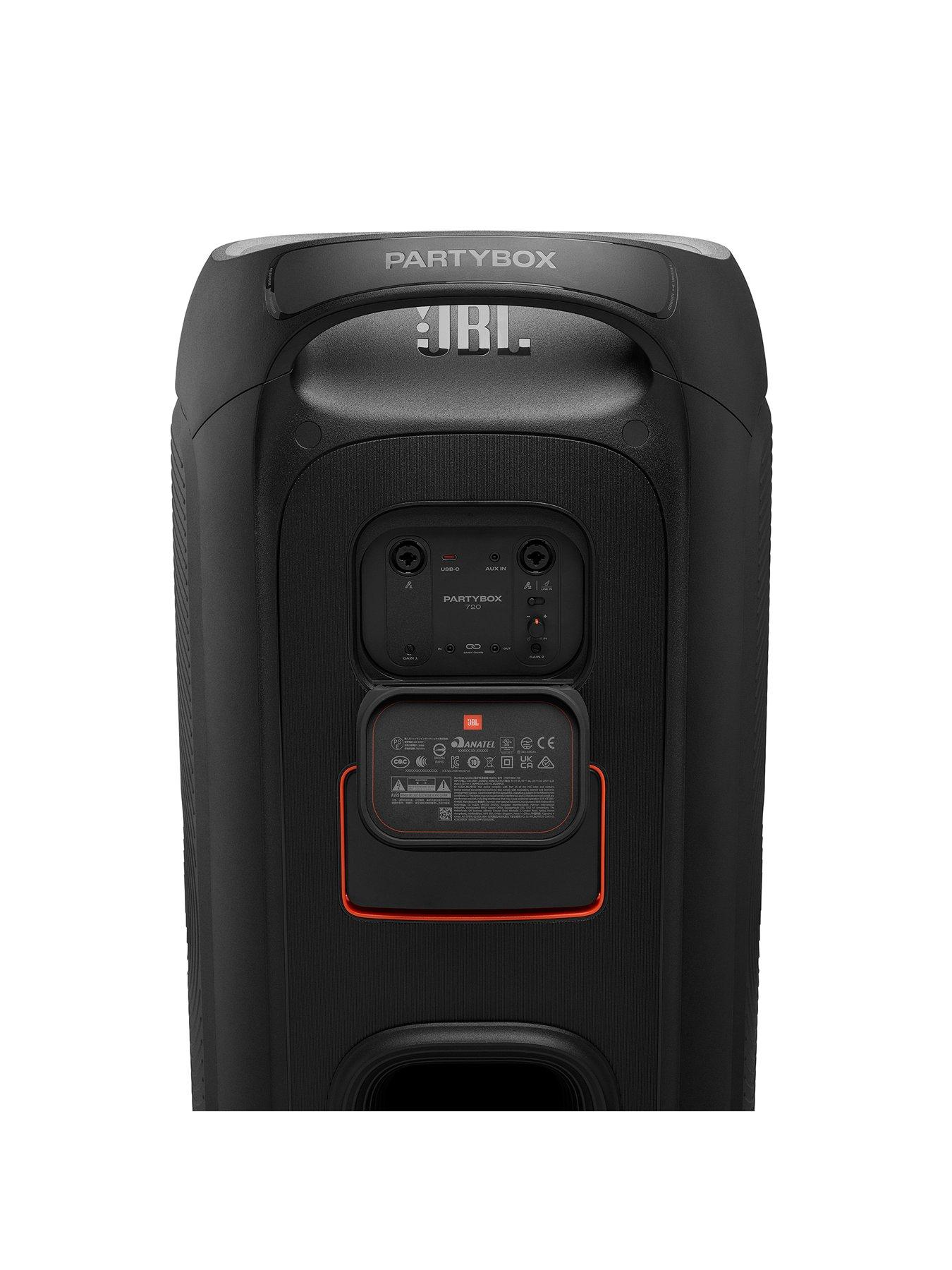 Image 3 of 7 of JBL Partybox 720, Powerful 800W Party Speaker on wheels with extended light show, IPX4, Auracast and battery (not incl.) prepared (EU/UK plug)