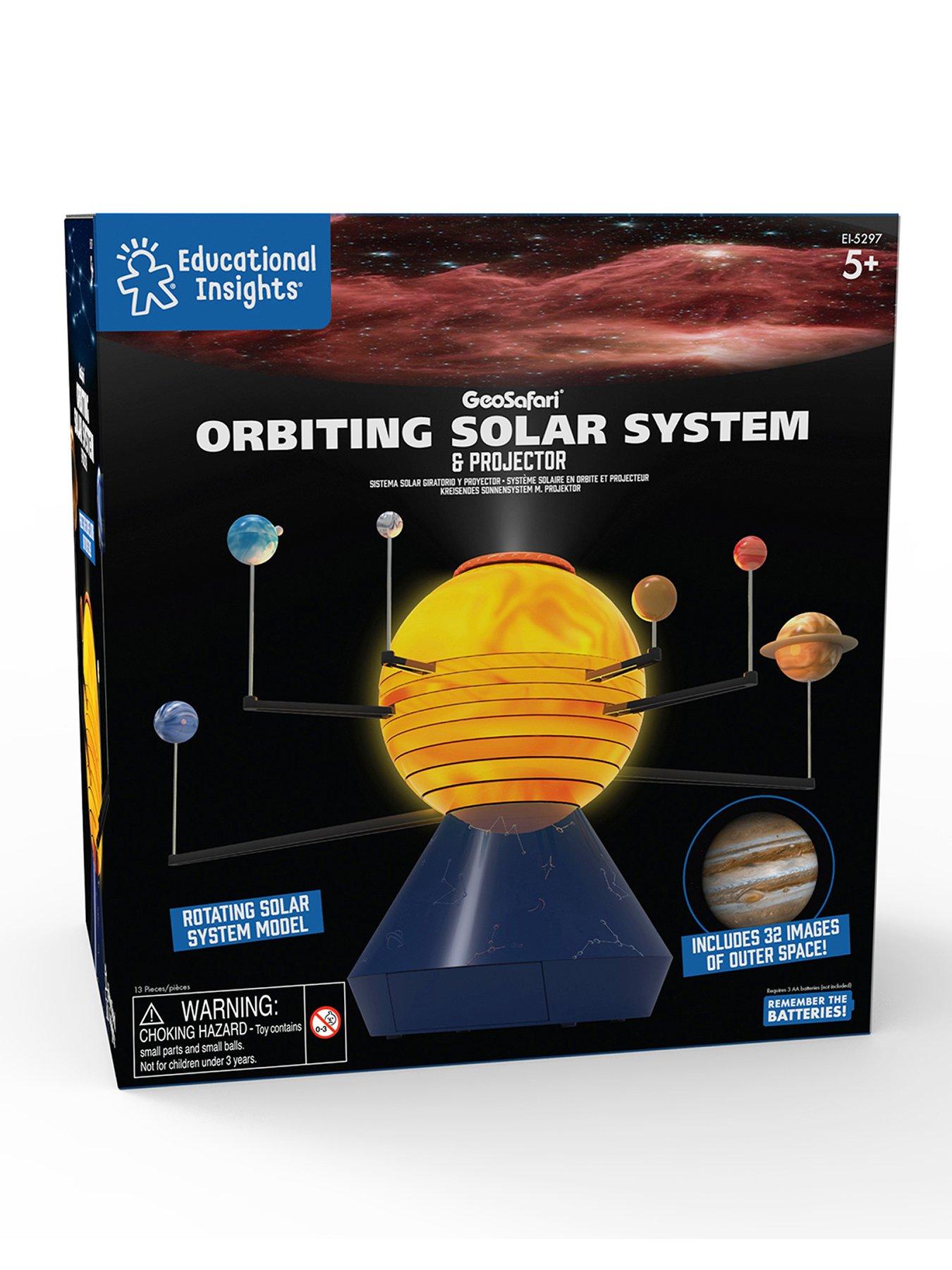 LEARNING RESOURCES GeoSafari Orbiting Solar System  &  Projector
