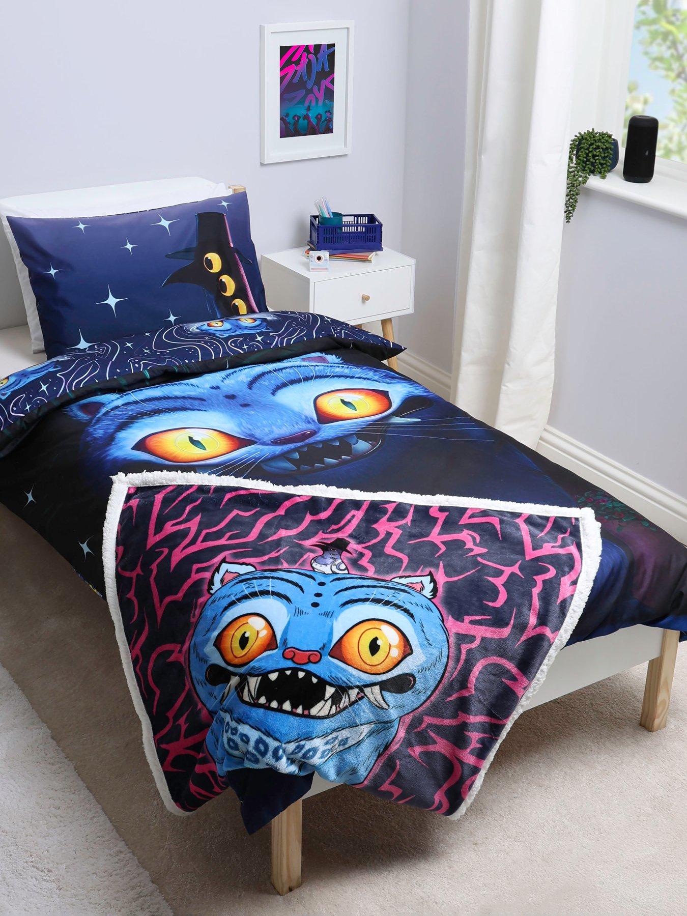 Image 1 of 7 of K-Pop Demon Hunters K-Pop Demon Hunters Demons Derpy Digital Duvet