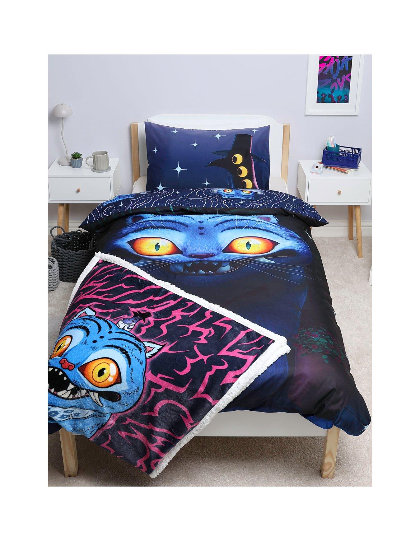 Image 2 of 7 of K-Pop Demon Hunters K-Pop Demon Hunters Demons Derpy Digital Duvet