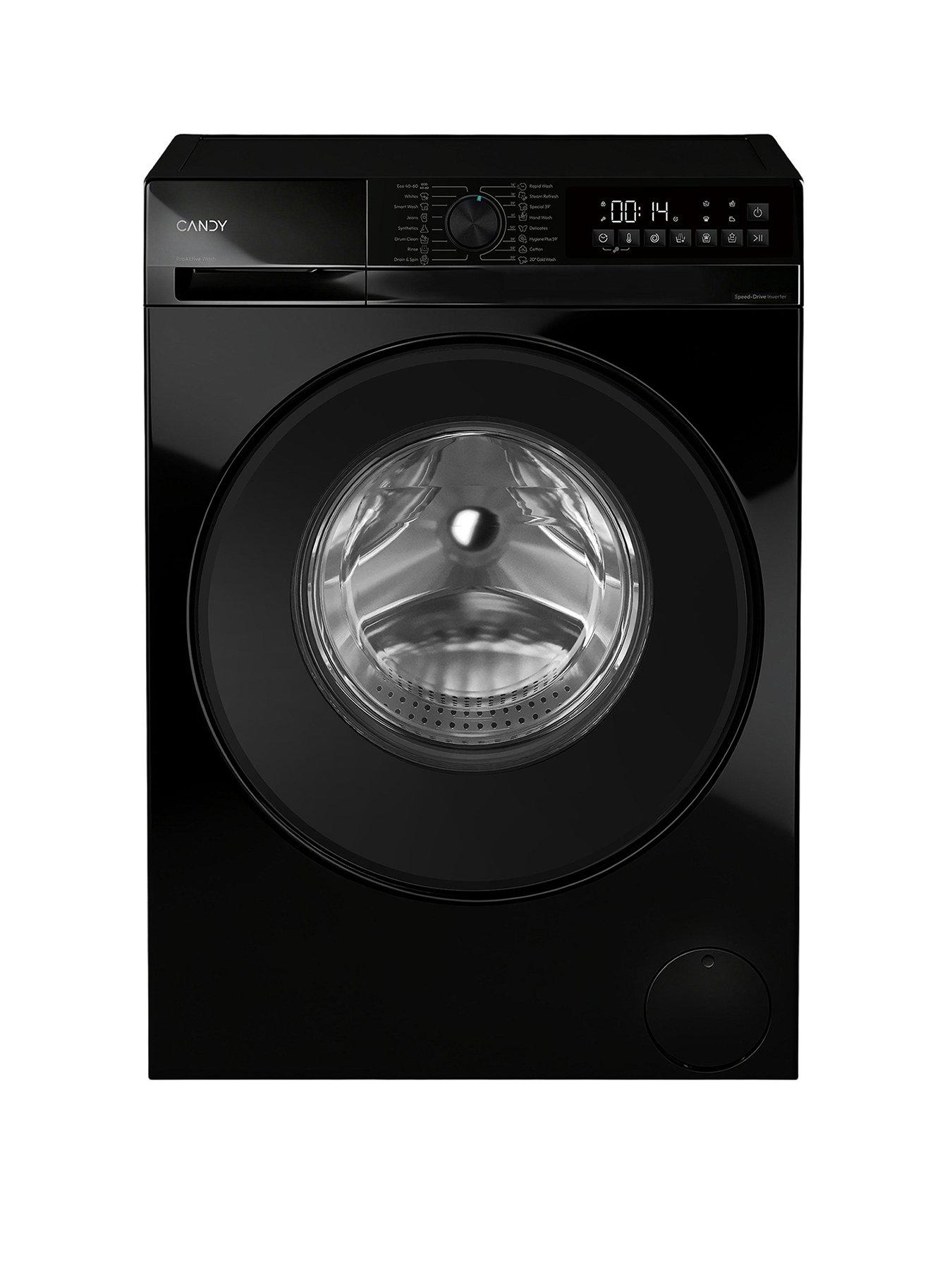 Candy GD 49B10B-80 9kg Washing Machine with 1400 rpm A Rated - Black