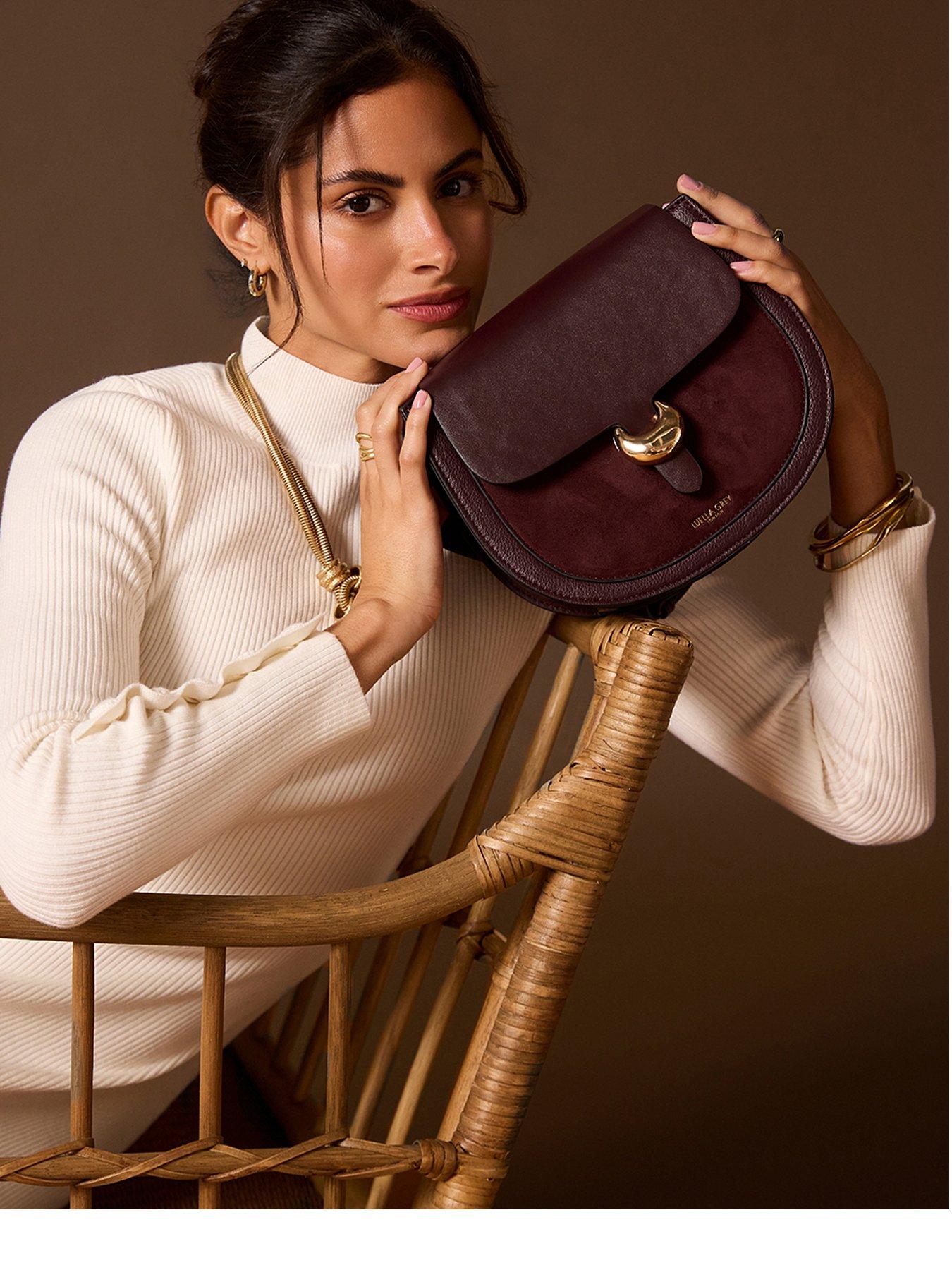 Luella Grey Venetia Saddle Crossbody