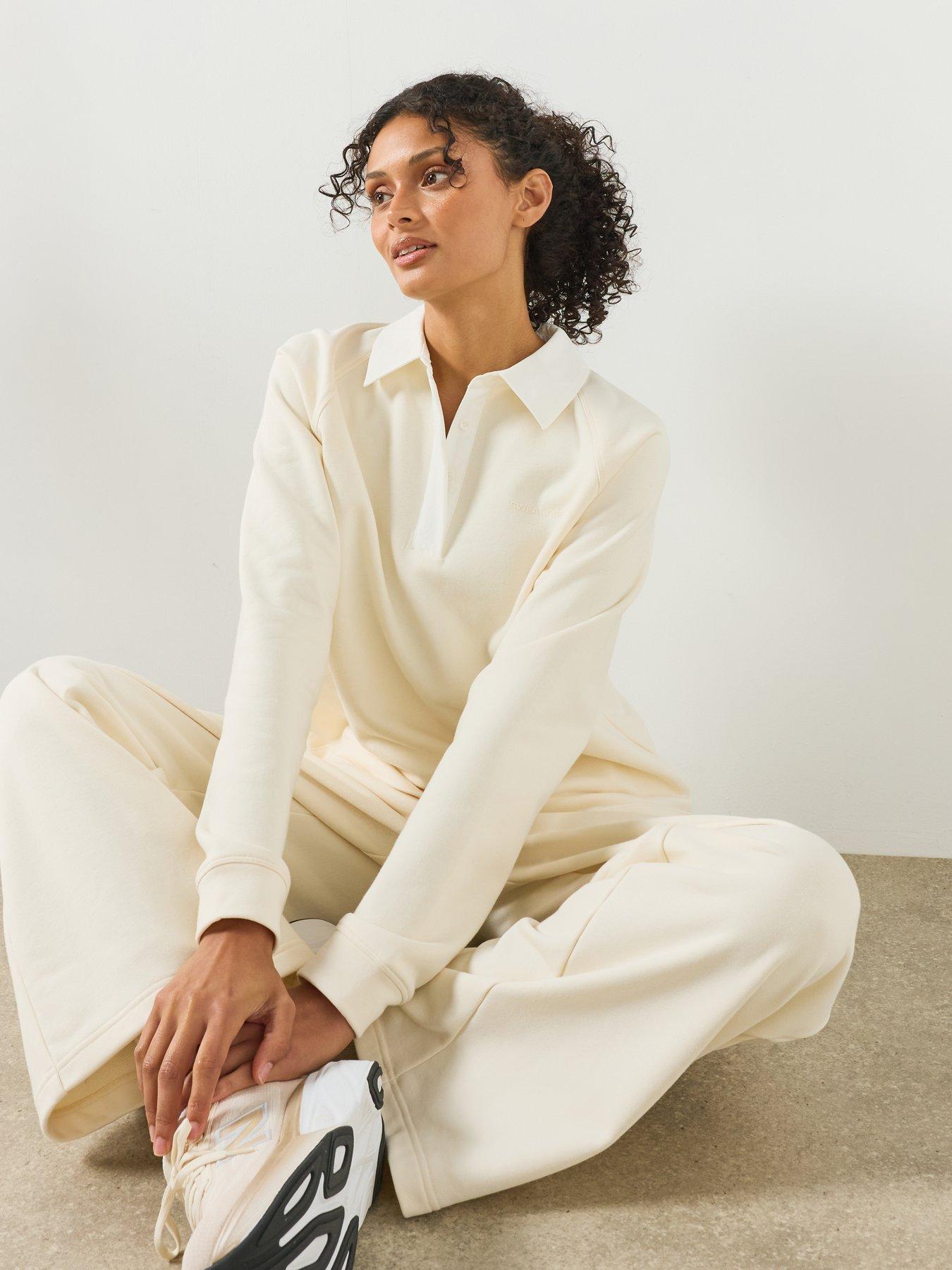 Image 5 of 6 of Sweaty Betty Womens Revive Track Pant - Beige
