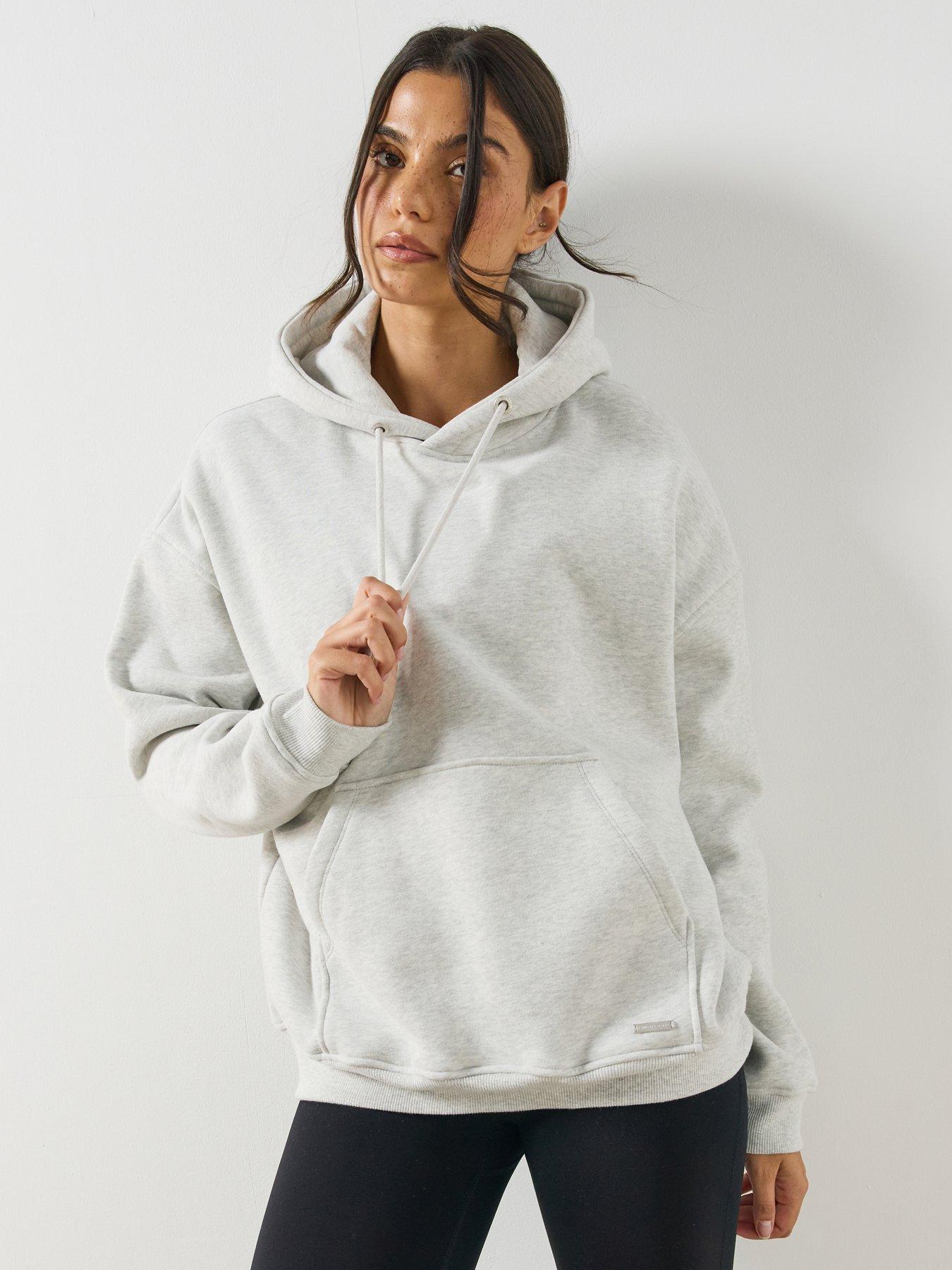 Sweaty Betty Premium Brushed Classic Hoodie - Grey