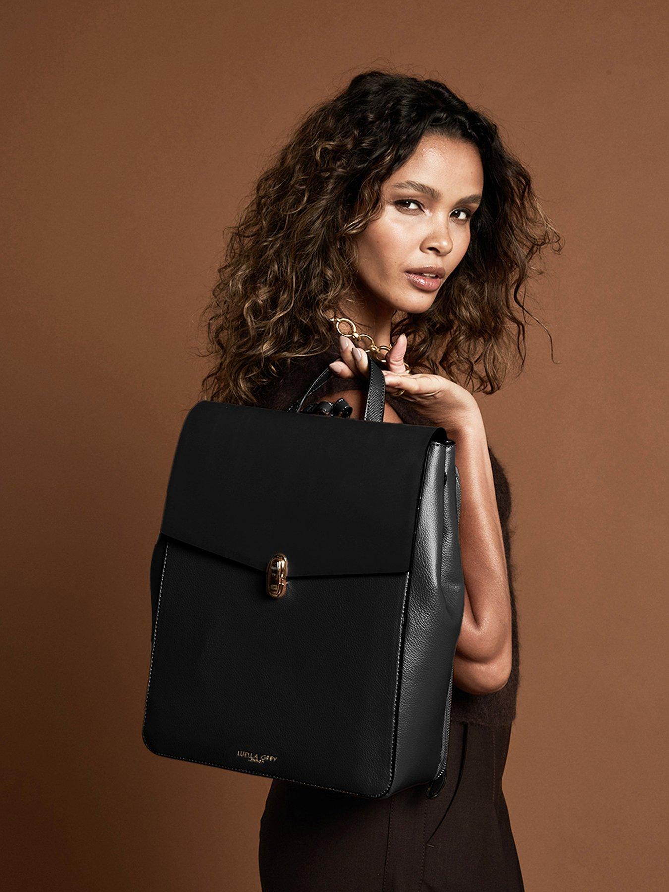 Luella Grey Casey Laptop Backpack In Black