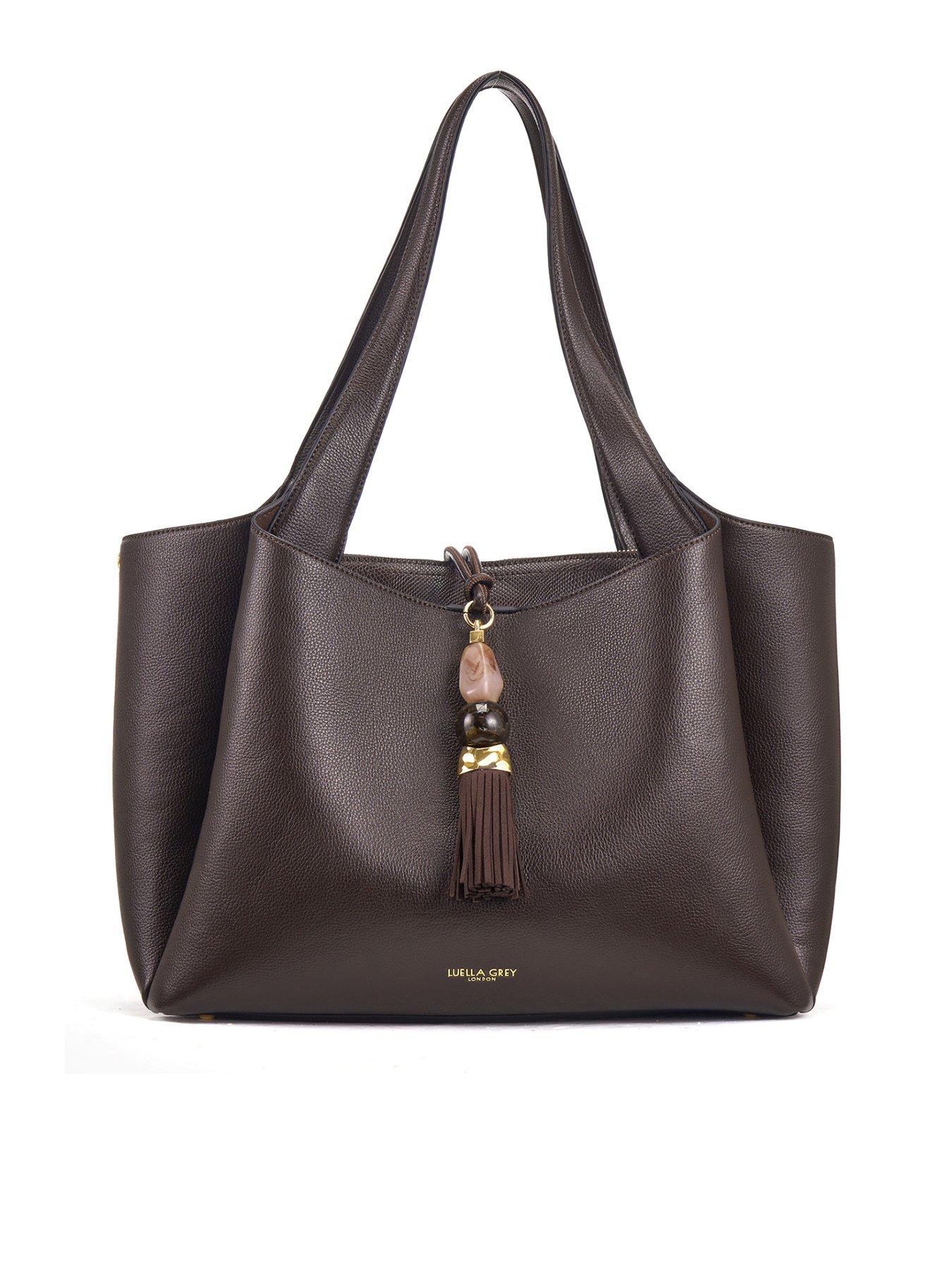 Luella Grey Stella Bag, Brown, Women