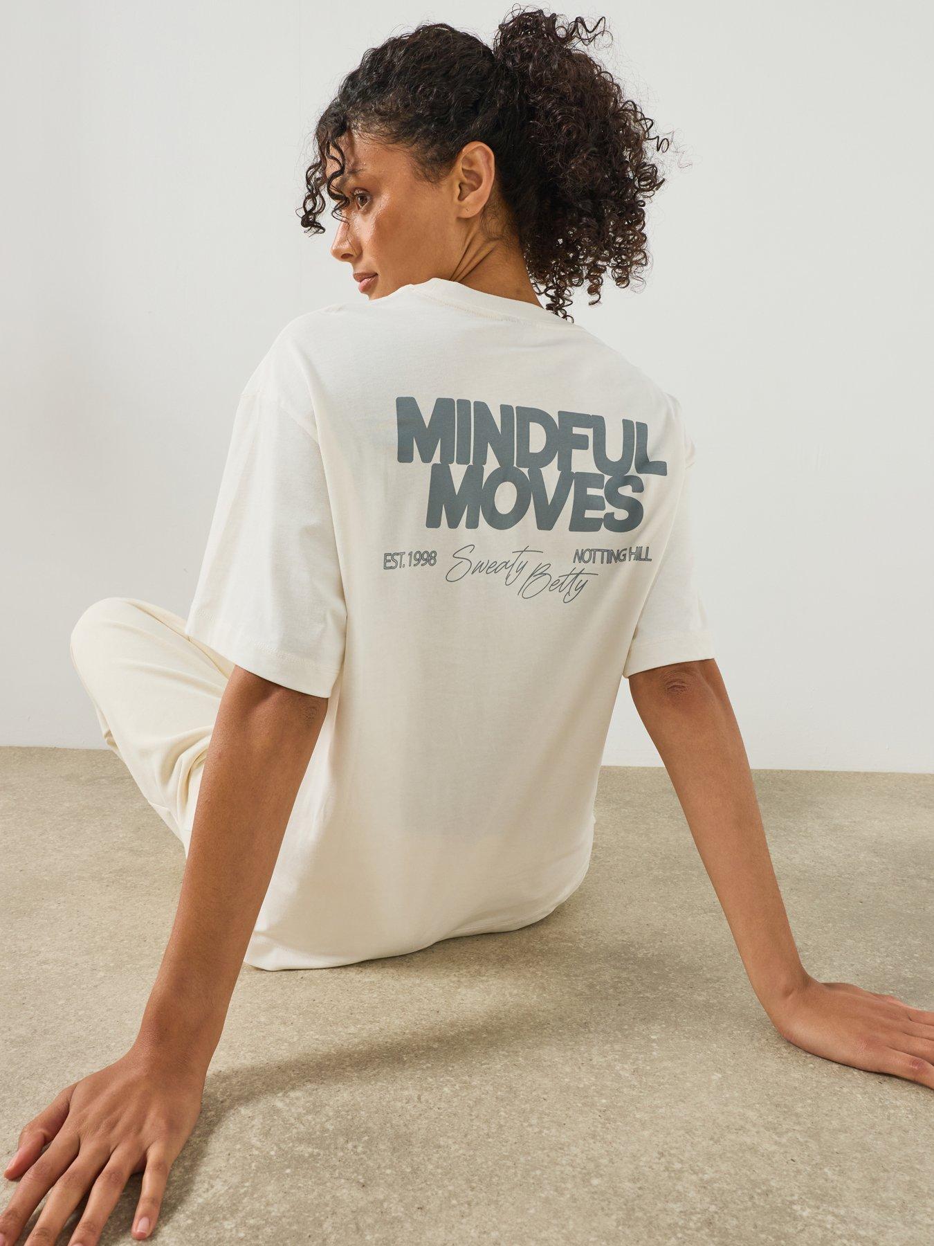Sweaty Betty Womens Training Made To Move Graphic T-Shirt - White