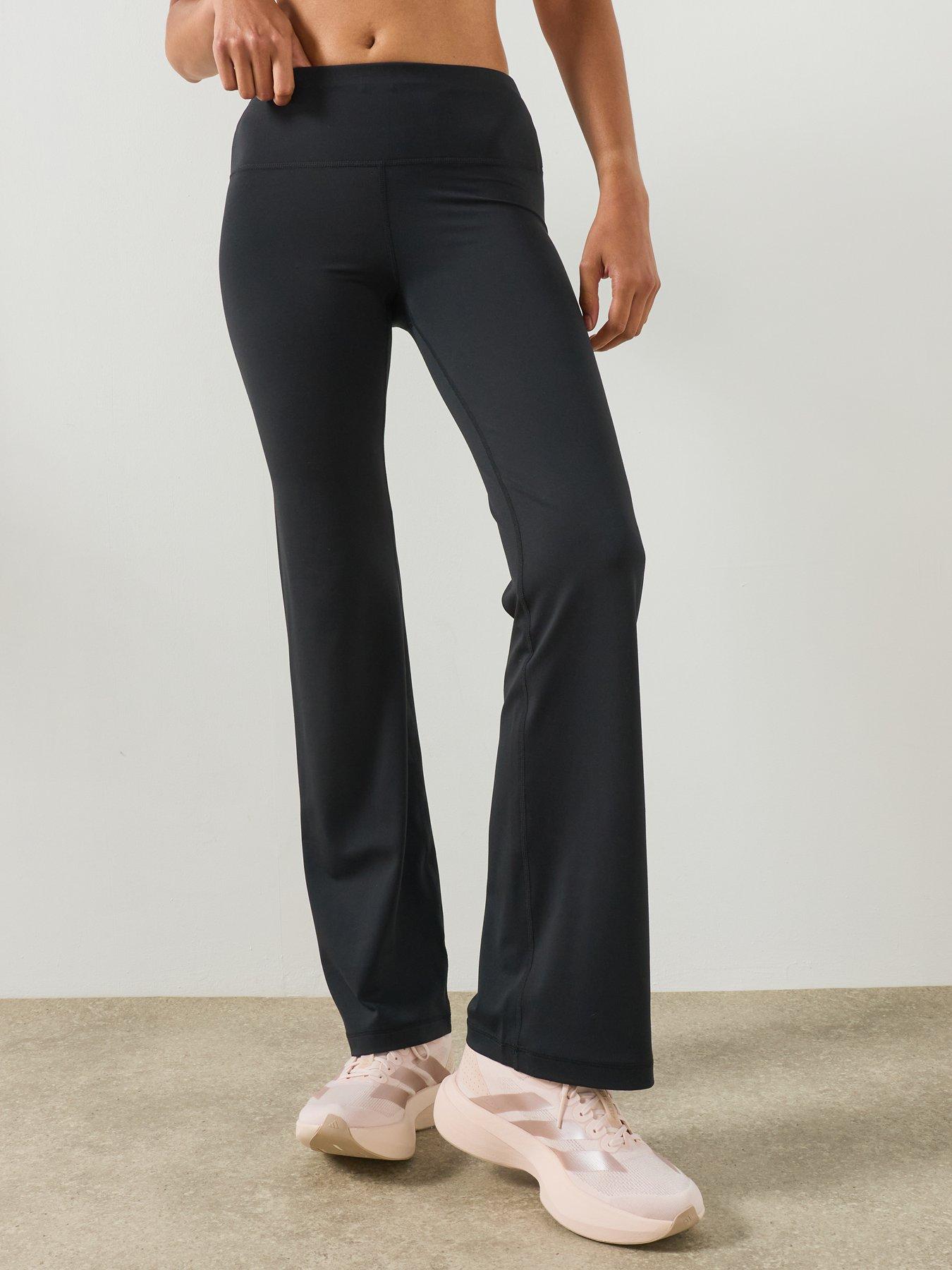 Image 1 of 6 of Sweaty Betty Womens Training All Day 32 Inch Straight Leg Trousers - Black