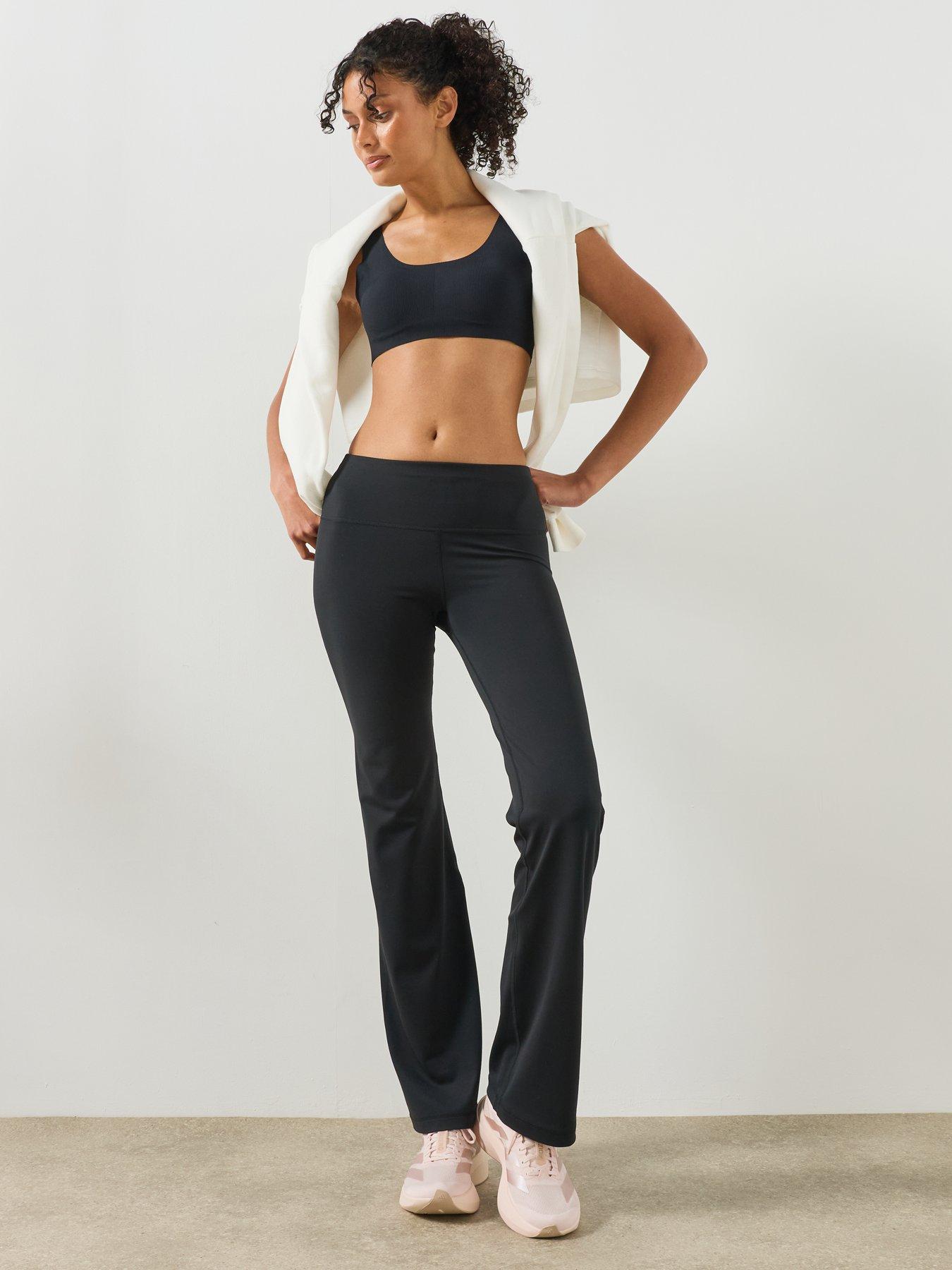 Image 3 of 6 of Sweaty Betty Womens Training All Day 32 Inch Straight Leg Trousers - Black