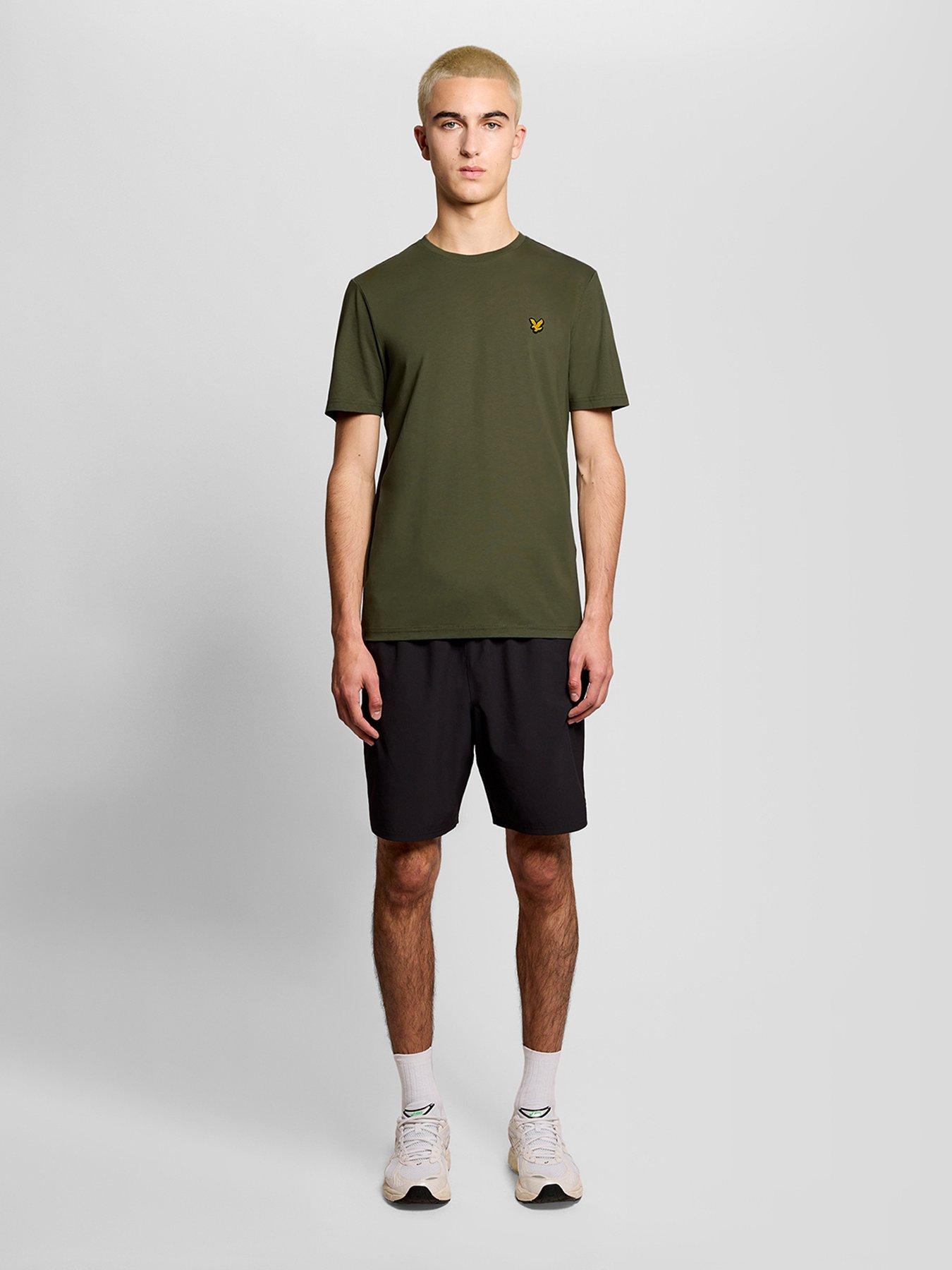 Image 3 of 4 of Lyle & Scott Sport Mens Sports Short Sleeve T-Shirt - Green