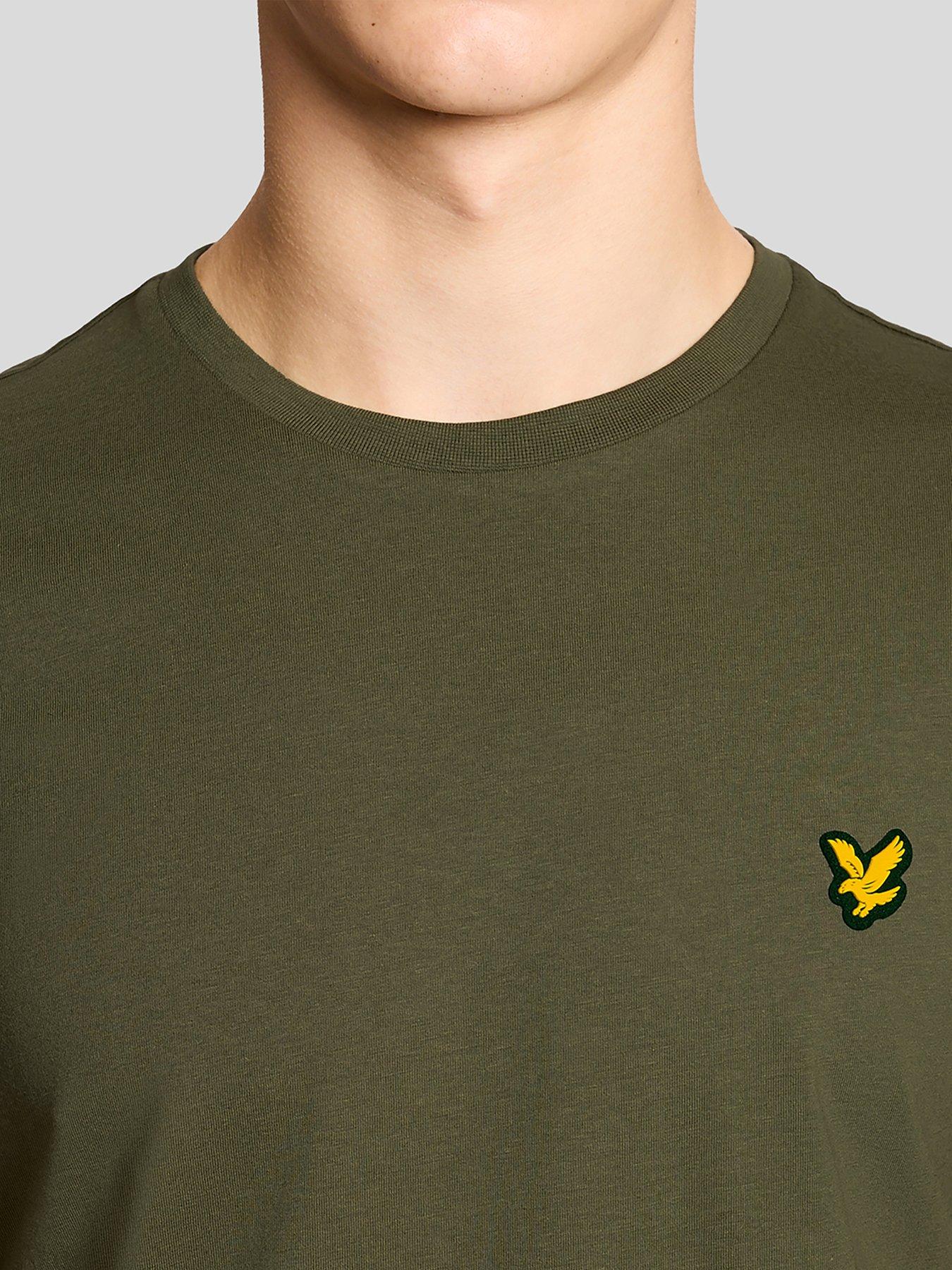 Image 4 of 4 of Lyle & Scott Sport Mens Sports Short Sleeve T-Shirt - Green