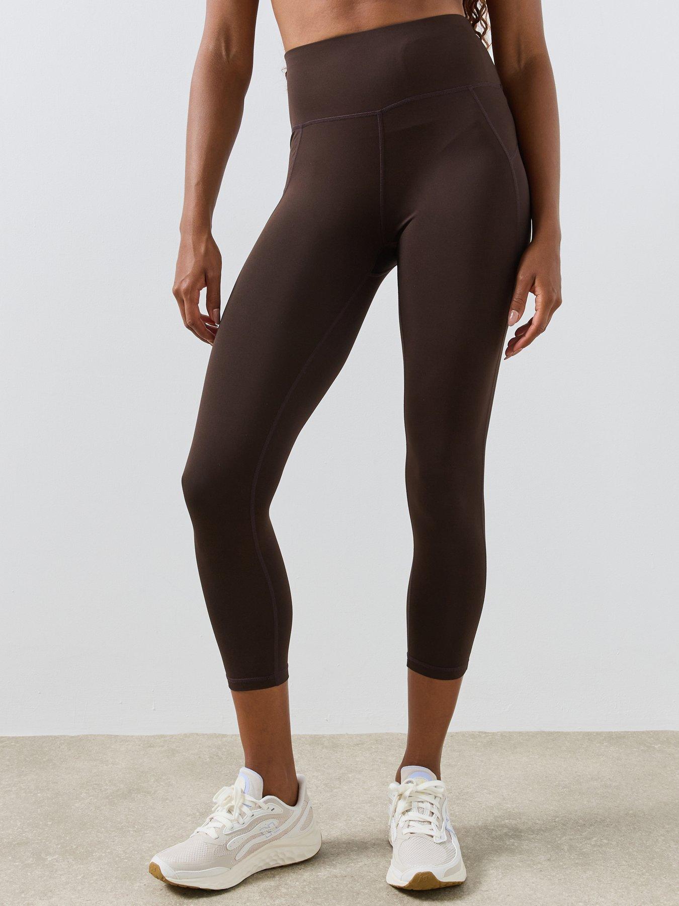 Sweaty Betty Womens Training All Day 7/8 Leggings - Brown