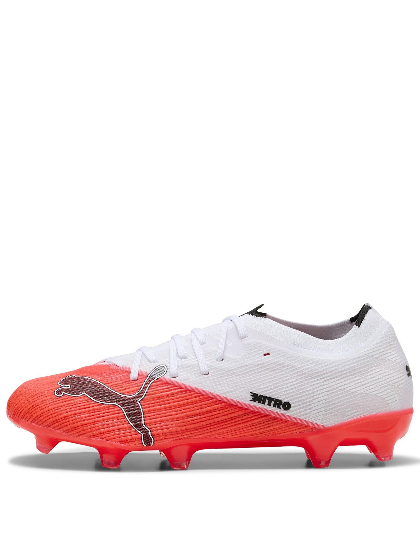 Puma Mens Ultra Nitro 7 Match Firm Ground Football Boots - Red