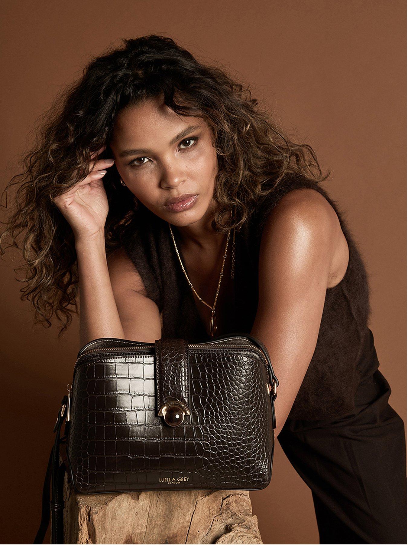 Luella Grey Mills Crossbody, Brown, Women