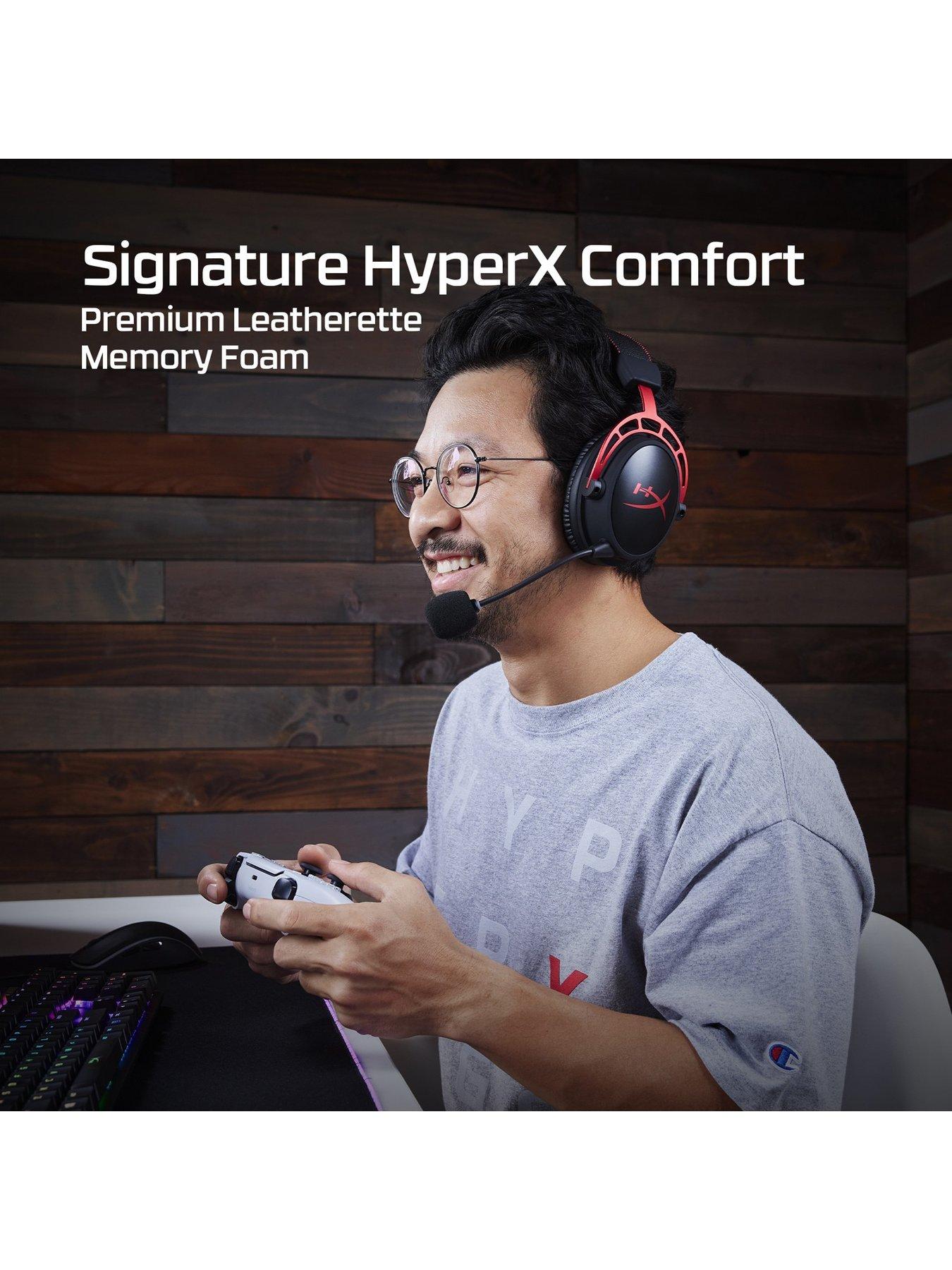 Image 4 of 7 of HYPERX Cloud Alpha - Gaming Headset (Black-Red)