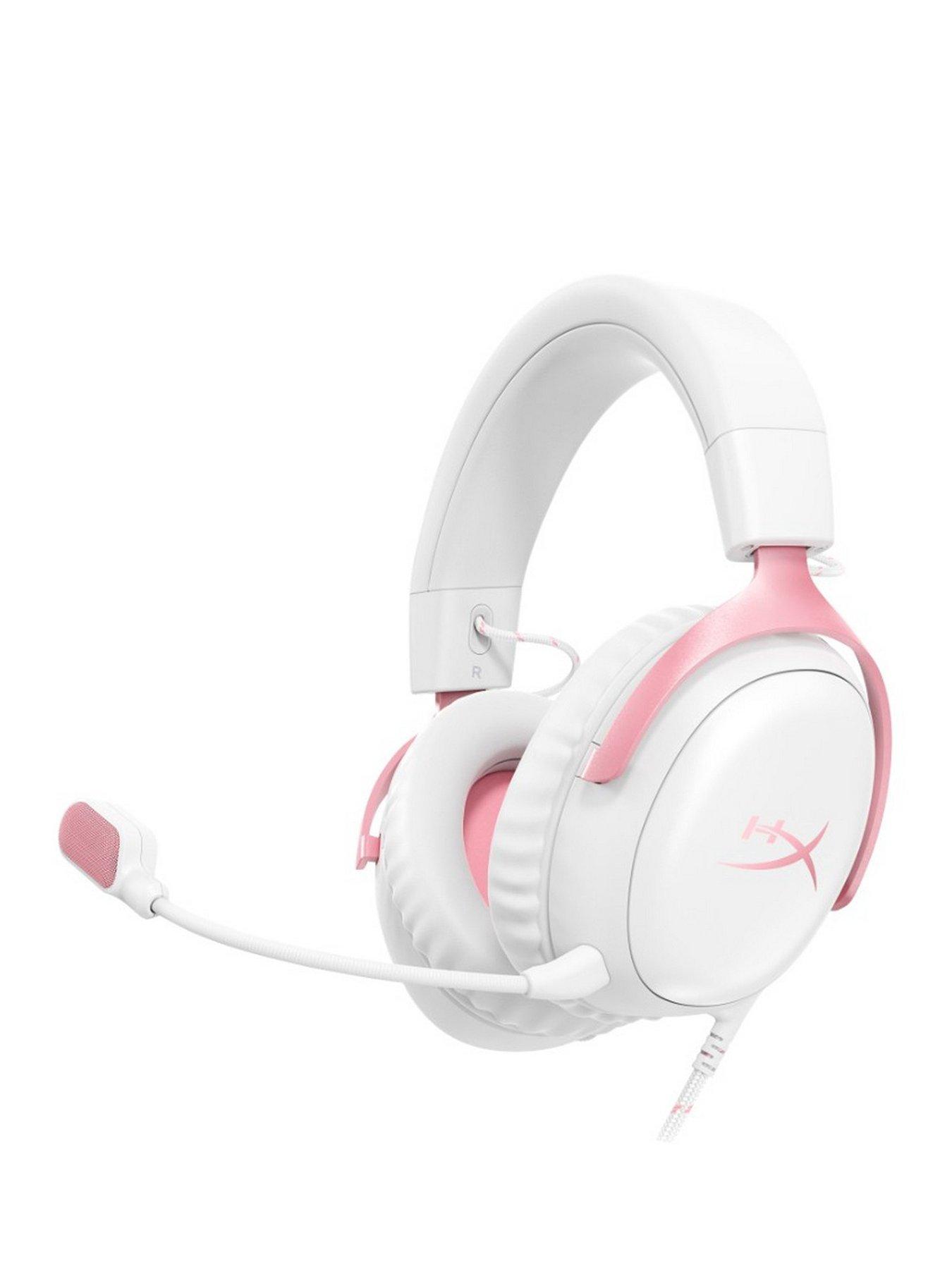Joom Hyperx Pink Cloud Iii Wired Gaming Headset,Cloud 3,Pc,Ps5,Xbox Series X|S,Angled 53Mm Drivers,Dts, Memory Foam,Ultra-Clear 10Mm Mic,Usb-C,Usb-A,3.5Mm - Image 3
