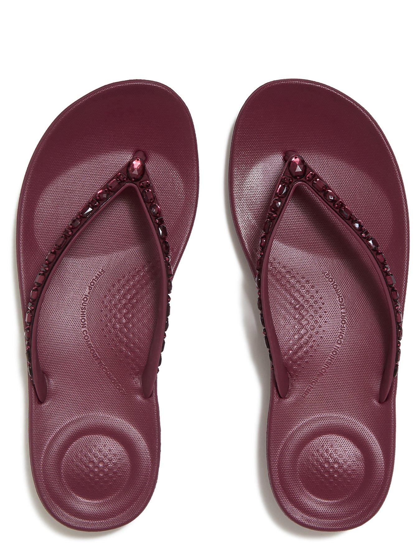 Image 5 of 5 of FitFlop iQUSHION MULTI-CRYSTAL ERGONOMIC FLIP-FLOPS