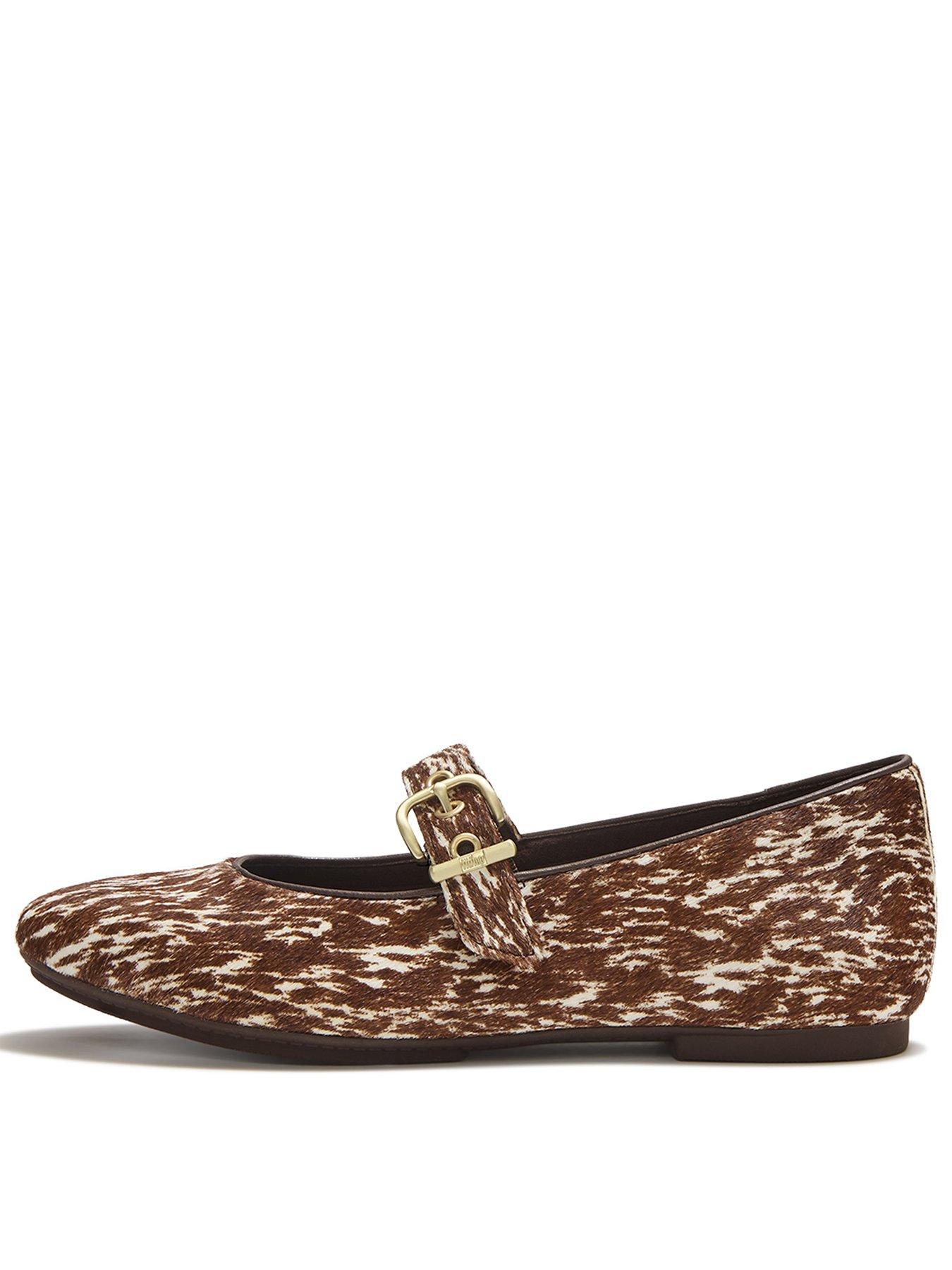Image 1 of 7 of FitFlop DELICATO PONY COW MARY JANES