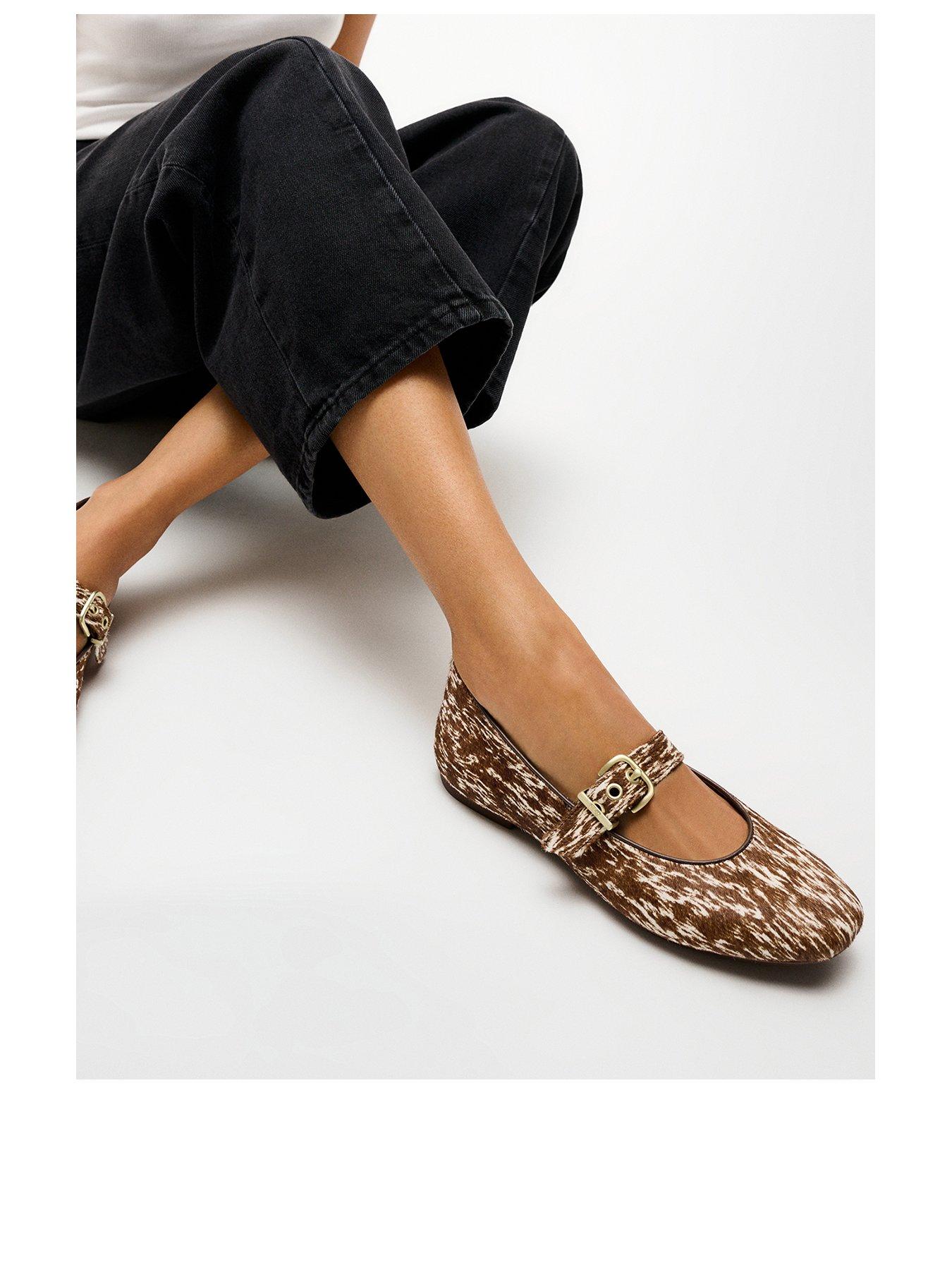 Image 2 of 7 of FitFlop DELICATO PONY COW MARY JANES