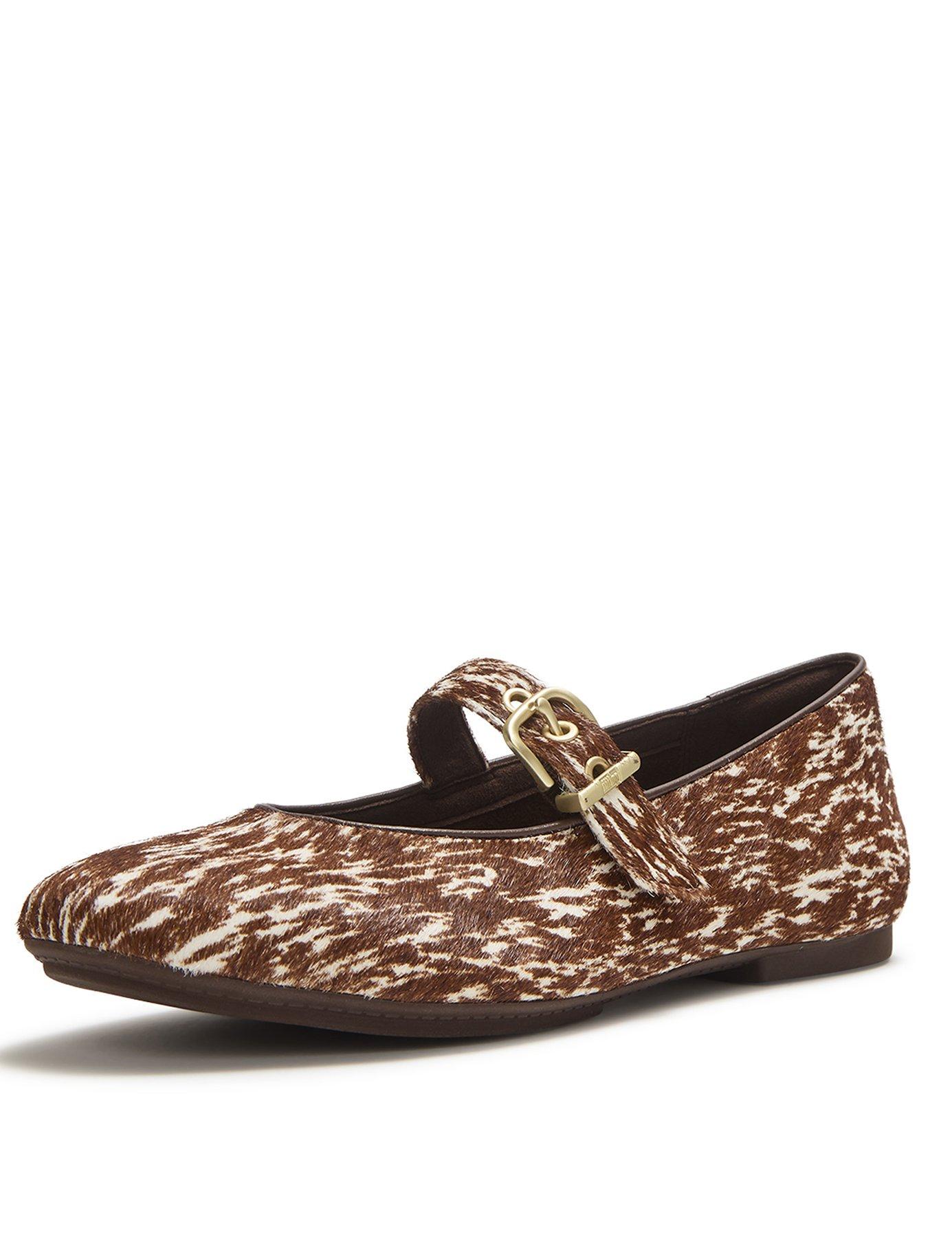 Image 3 of 7 of FitFlop DELICATO PONY COW MARY JANES