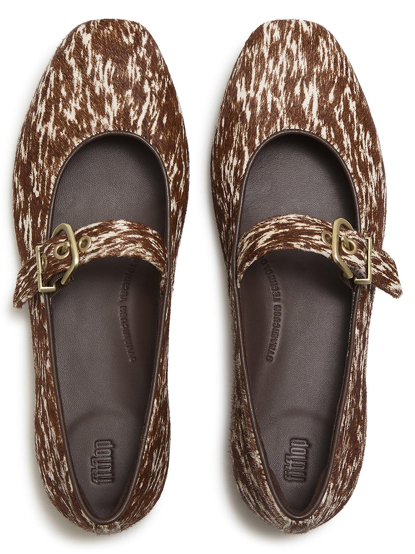 Image 5 of 7 of FitFlop DELICATO PONY COW MARY JANES