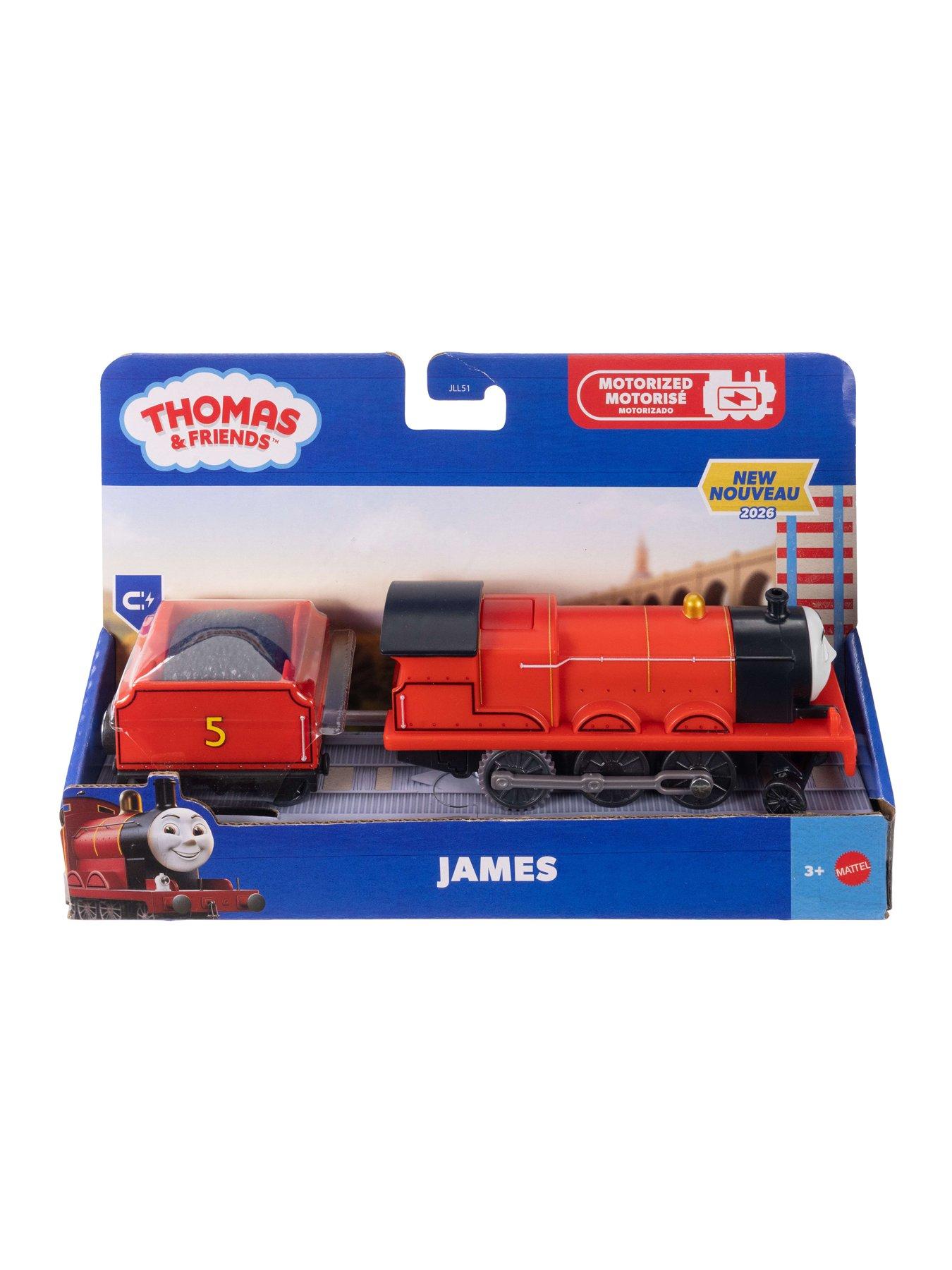 Image 6 of 7 of Thomas & Friends <p>Motorized James Engine Toy</p>
