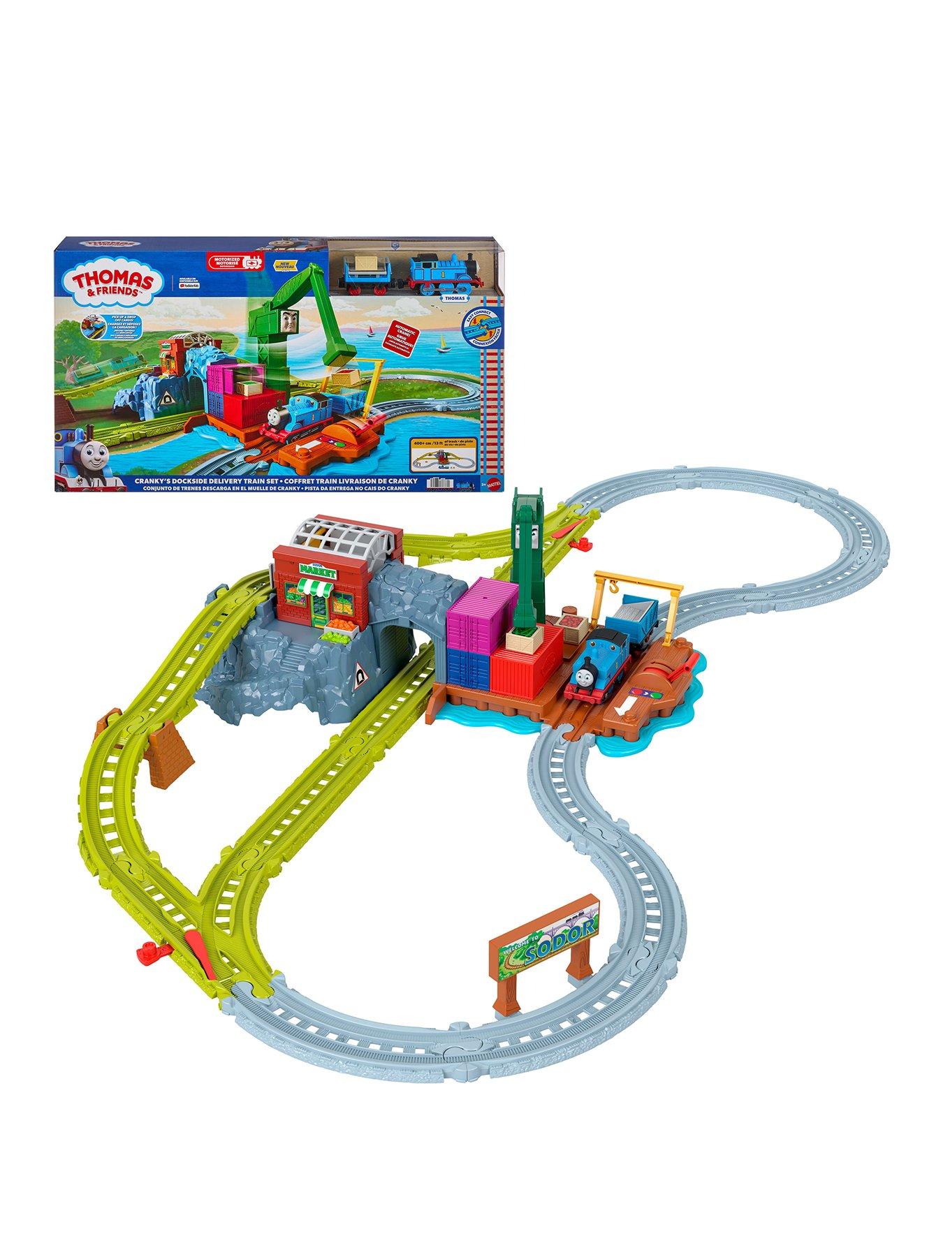 Image 1 of 6 of Thomas & Friends <p>Cranky's Dockside Delivery Train Set</p>