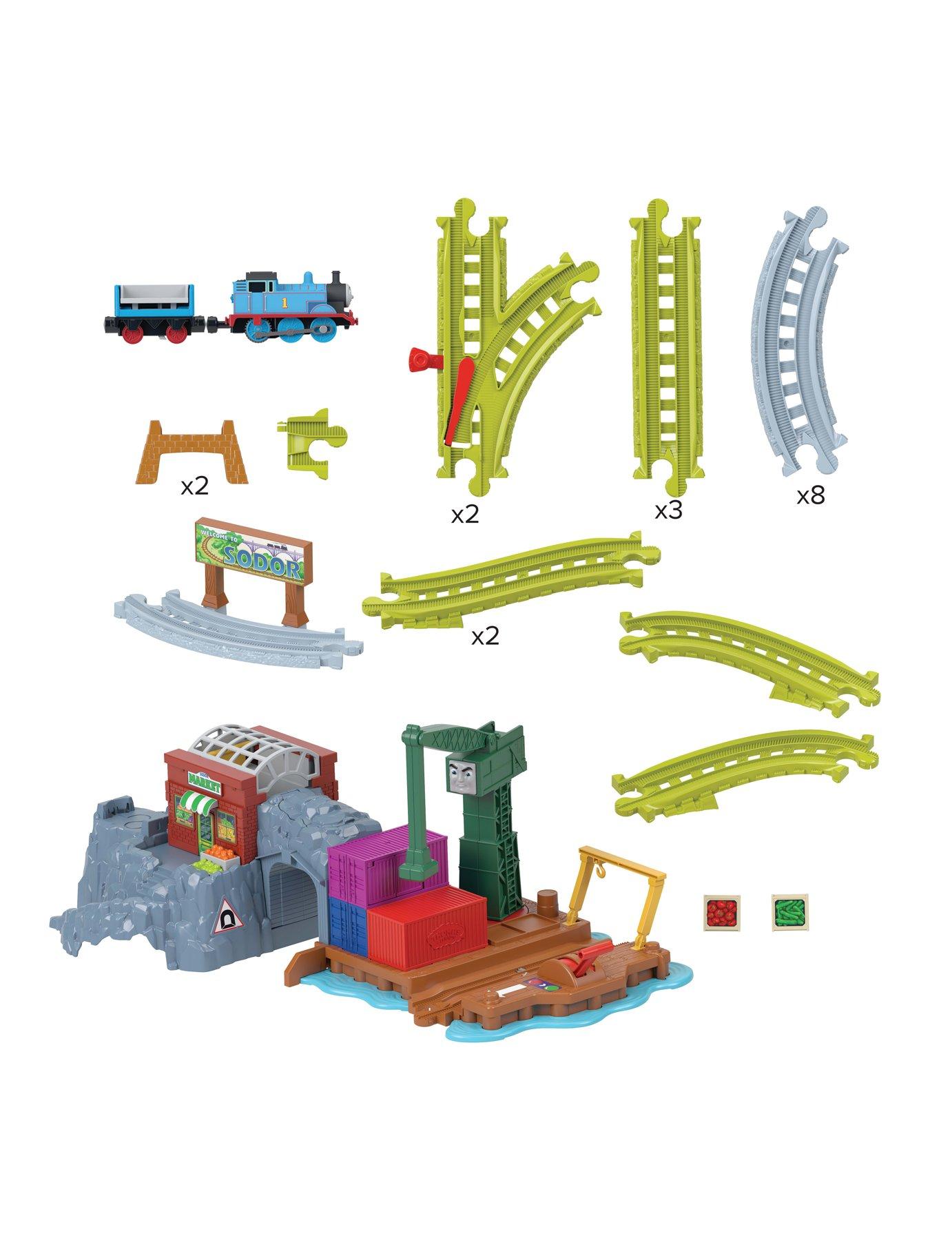 Image 2 of 6 of Thomas & Friends <p>Cranky's Dockside Delivery Train Set</p>