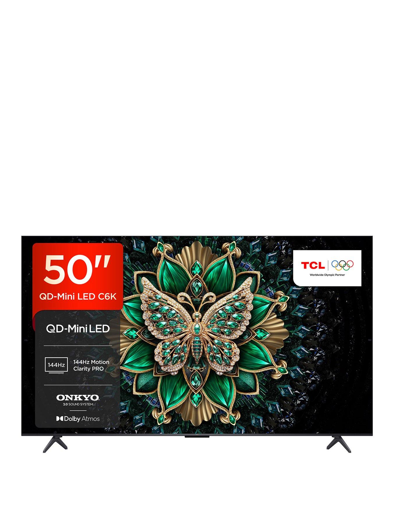 TCL 144Hz QD-MINI LED TV 50C6K-UK