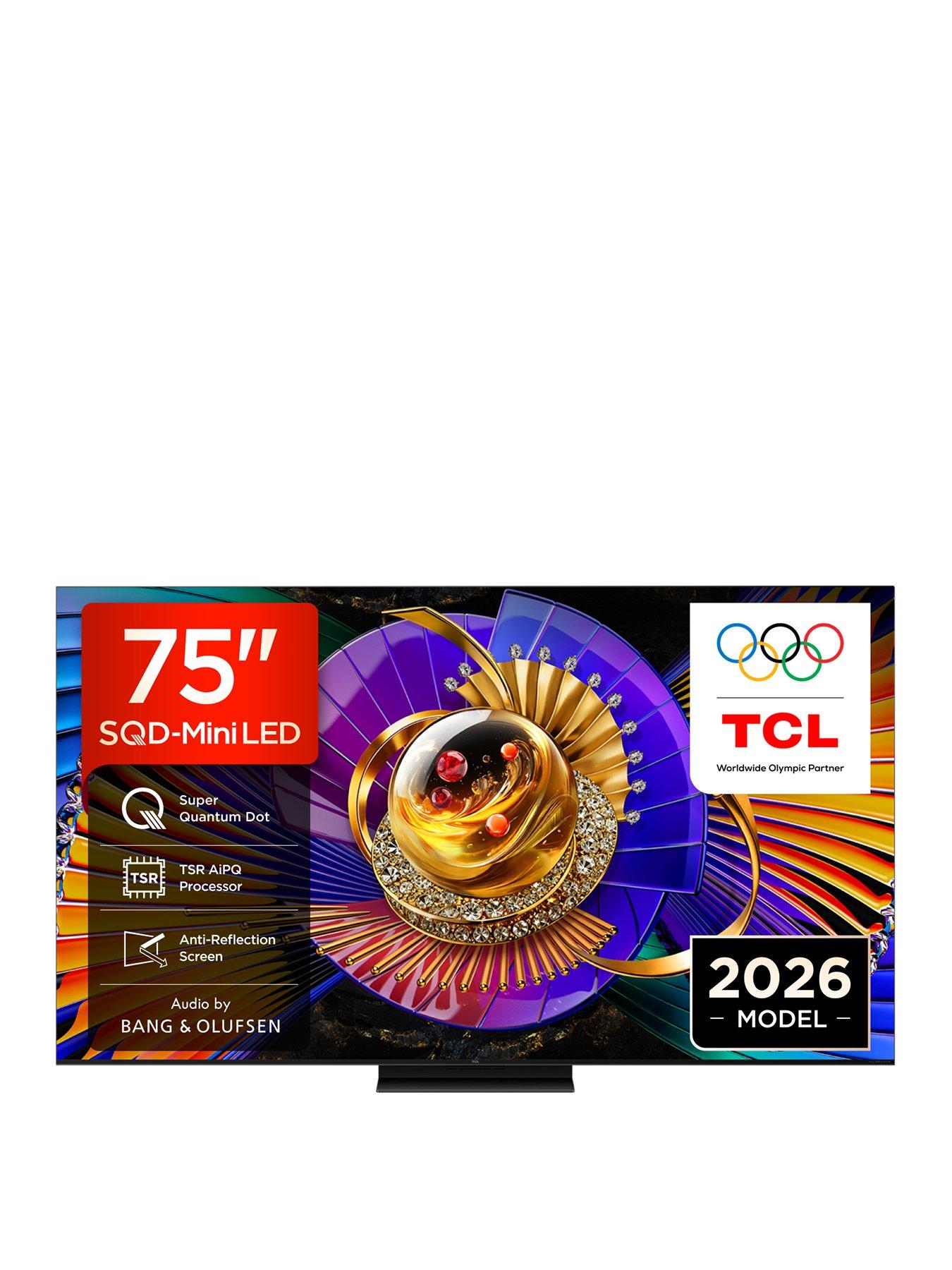 TCL 75C7L-UK, 75" 4K SQD Mini LED 144Hz TV