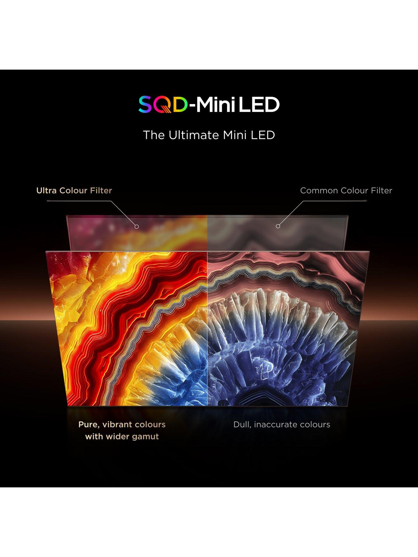 Image 4 of 7 of TCL 75C7L-UK, 75" 4K SQD Mini LED 144Hz TV